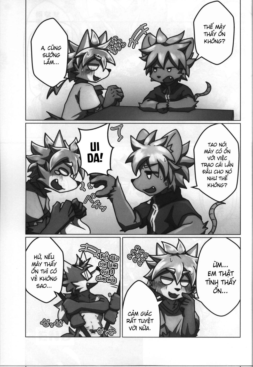 [Mandaratei (Madara Moyou)] Kujira-kun, ore de dōtei sotsugyō shite minai? [Viet] - Page 29