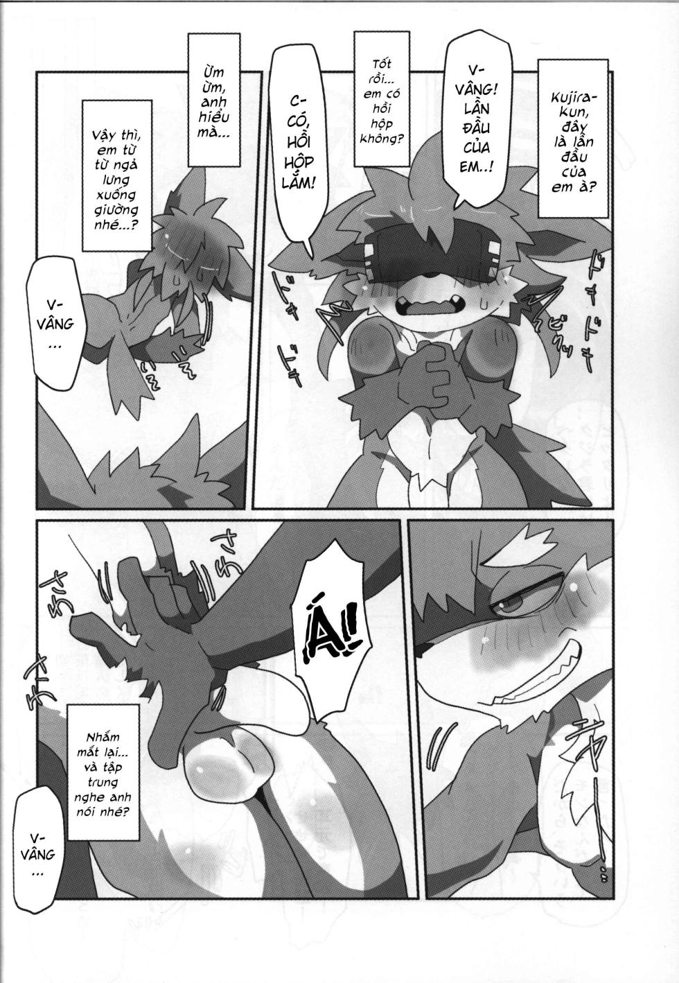 [Mandaratei (Madara Moyou)] Kujira-kun, ore de dōtei sotsugyō shite minai? [Viet] - Page 36