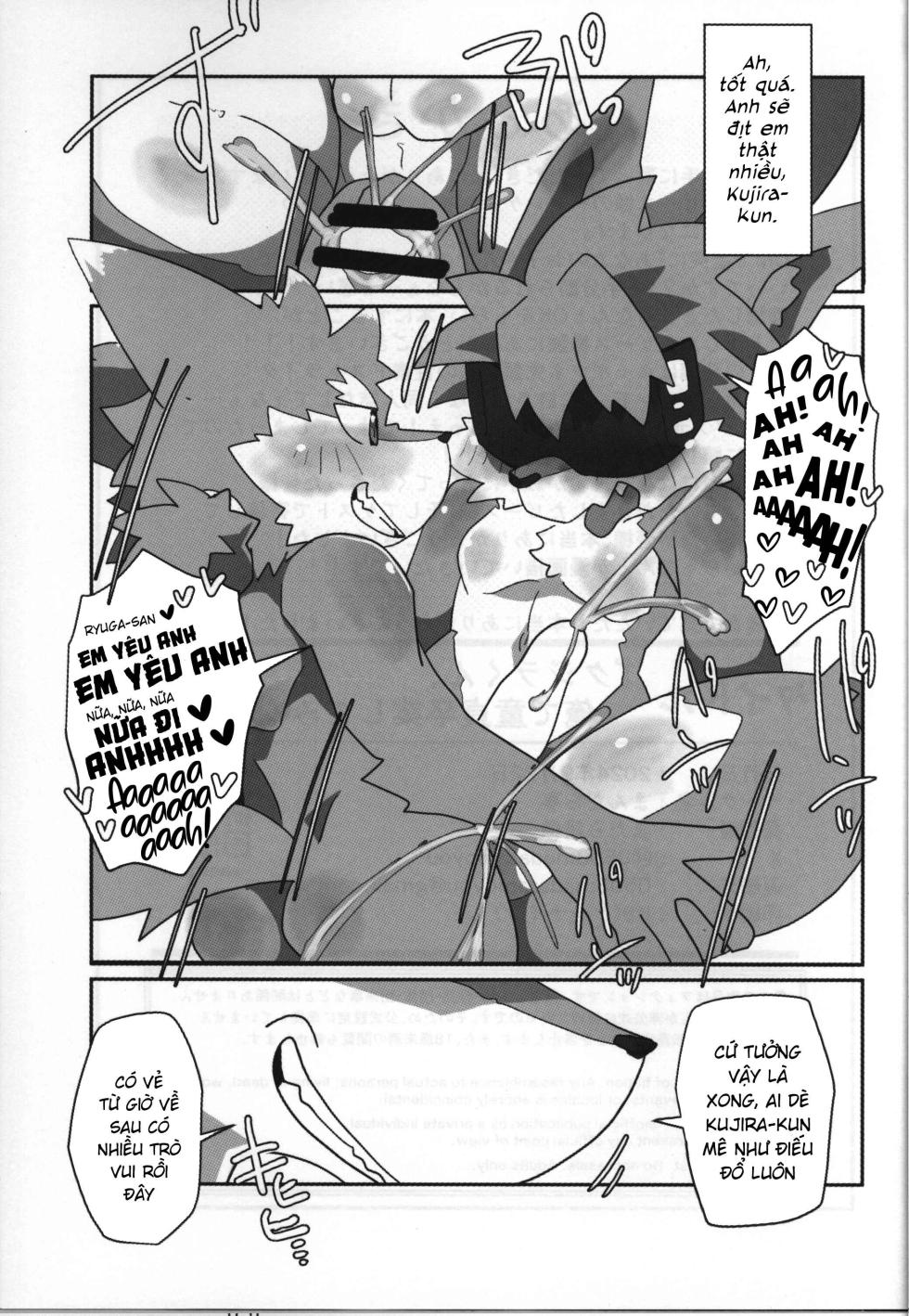 [Mandaratei (Madara Moyou)] Kujira-kun, ore de dōtei sotsugyō shite minai? [Viet] - Page 39