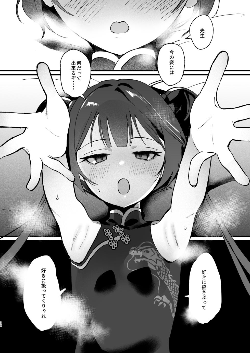 [Numerike (Ochi)] Yokkyuu Fuman no Monshu-sama wa Hamemakuri no Yume o Miru (Blue Archive) [Digital] - Page 9