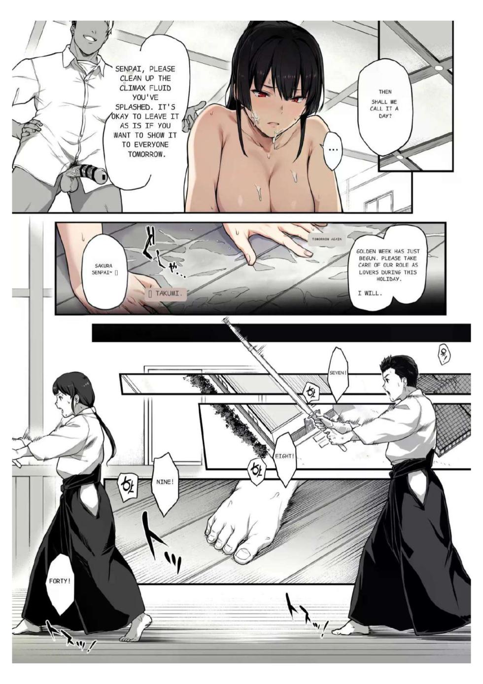 [Kaedeko、yozo] Kendoubu Shushou de Osananajimi no Bijin de Tsuyoi Boku no Kanojo ga, Charao ni Assari Otosareru Wake ga Nai [Ongoing] [English] - Page 27