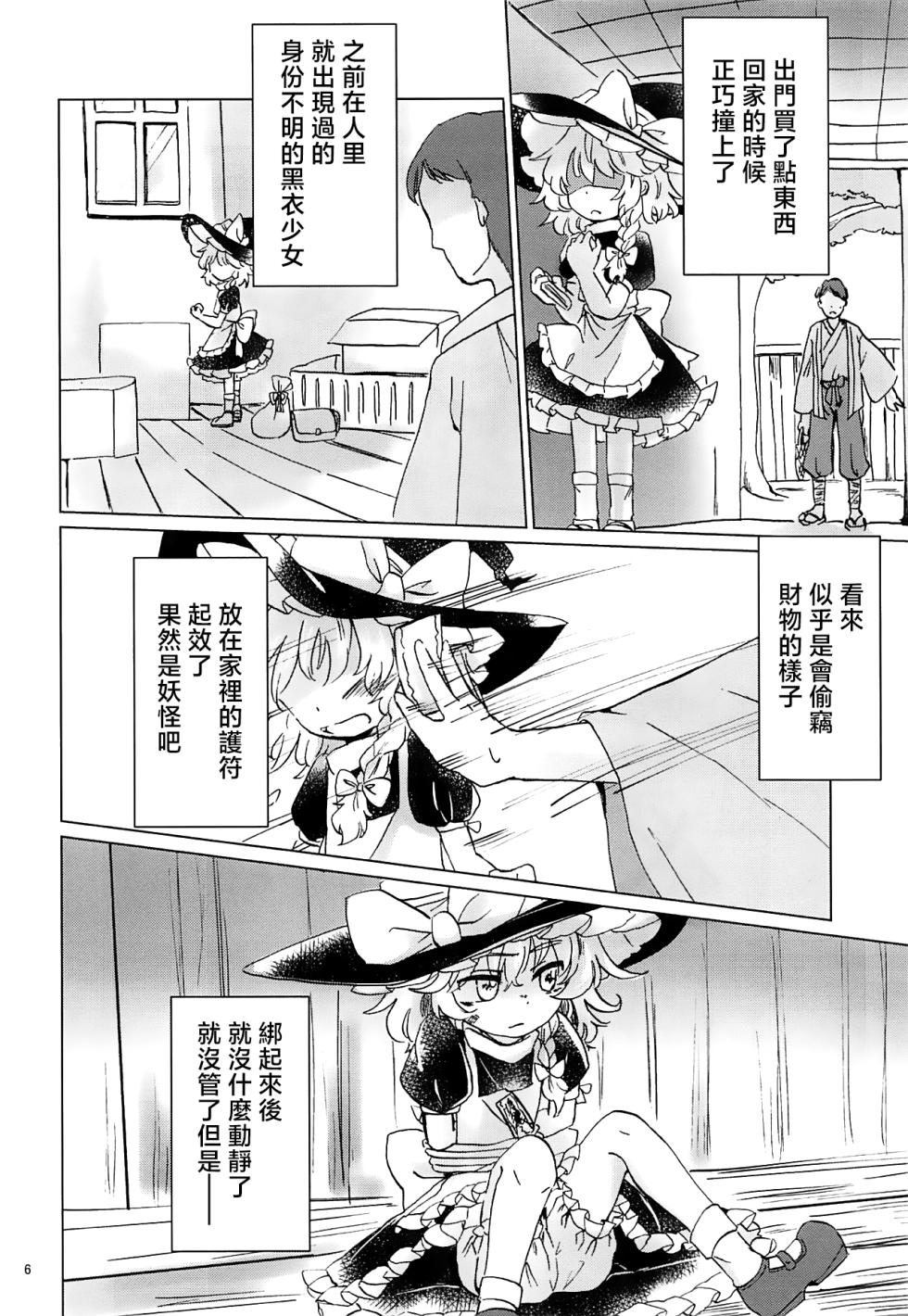 (Reitaisai 16) [AM:TIGER (Toran)] Nomahoutsukai no Dorobou Kagyou | 野魔法使的小偷行當 (Touhou Project) [Chinese] - Page 6