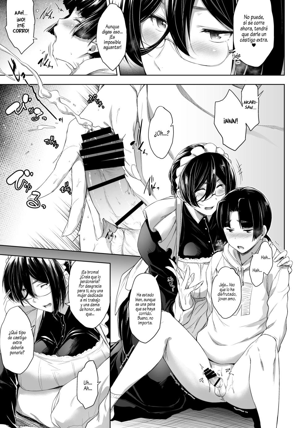 [O.S (Barlun)] Maid Kanojo to Toshishita Kareshi｜El Joven Novio y La Novia Maid [Spanish] [Al chile no sé Scan] [Digital] - Page 7