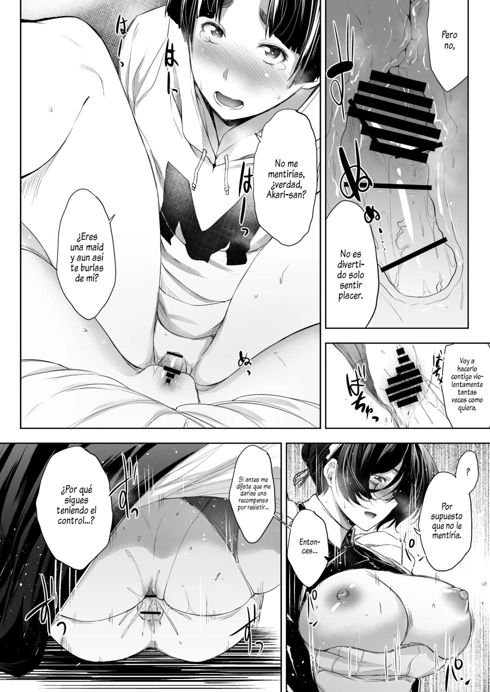 [O.S (Barlun)] Maid Kanojo to Toshishita Kareshi｜El Joven Novio y La Novia Maid [Spanish] [Al chile no sé Scan] [Digital] - Page 16