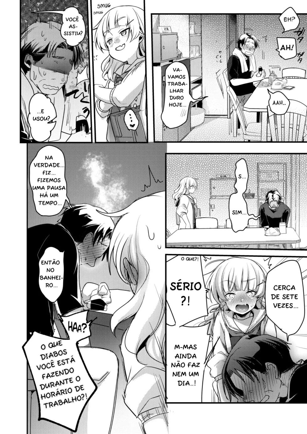 [TWILIGHT DUSK (Aya)] Tsutomesaki no Musume-san o Oishiku Itadaku Hon. Ramenya Hen [Portuguese-BR] [Digital] - Page 36