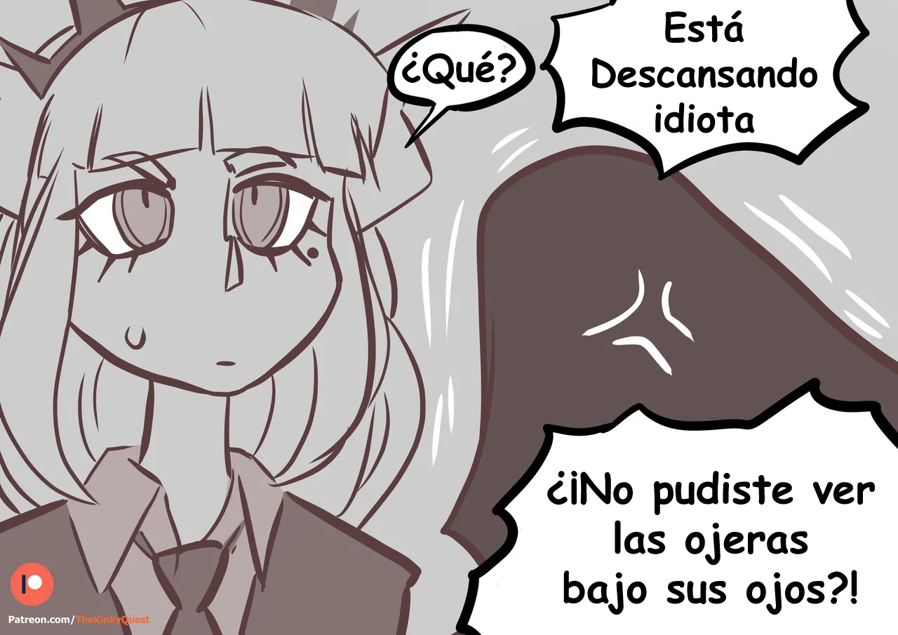 [The Kinky Quest] [MaoLufifer]  Helping Lucifer! (Helltaker) (Spanish) - Page 8