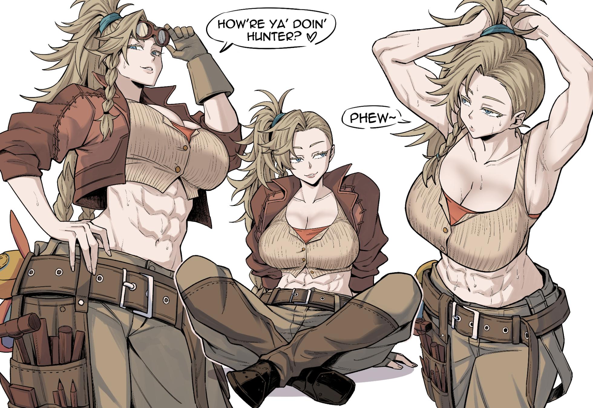 [PeaCh88] Alma & Gemma mini (Monster Hunter Wilds) [HD] - Page 1