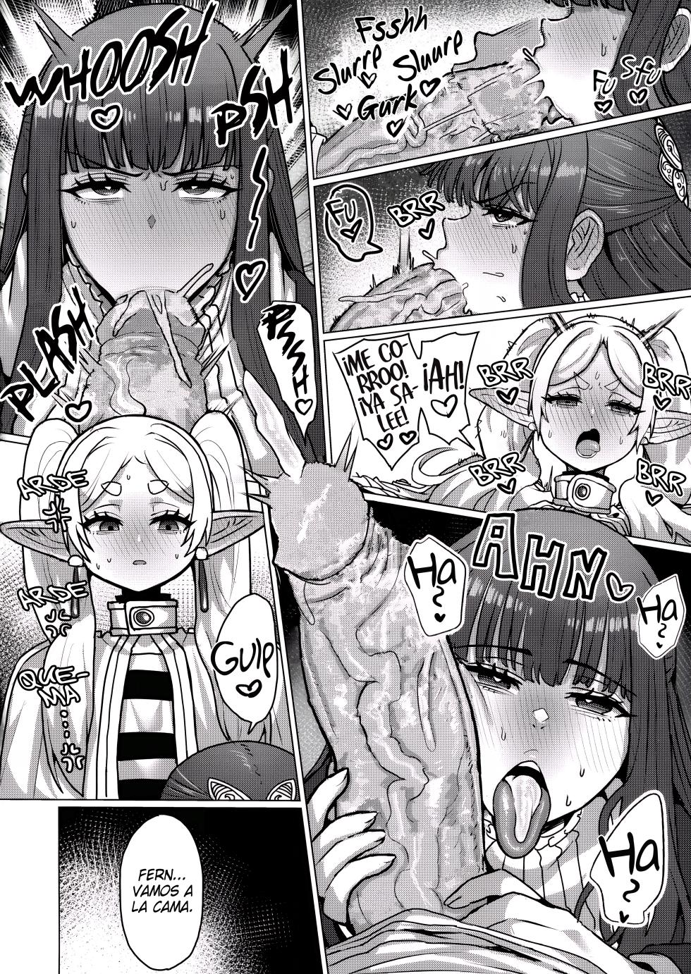 [Sei no mamono (Sema, Shunmaku)] Frieren y la Magia de Hacer Brotar un Pene (Sousou no Frieren) [Spanish] [Zambi Scanlation] - Page 20