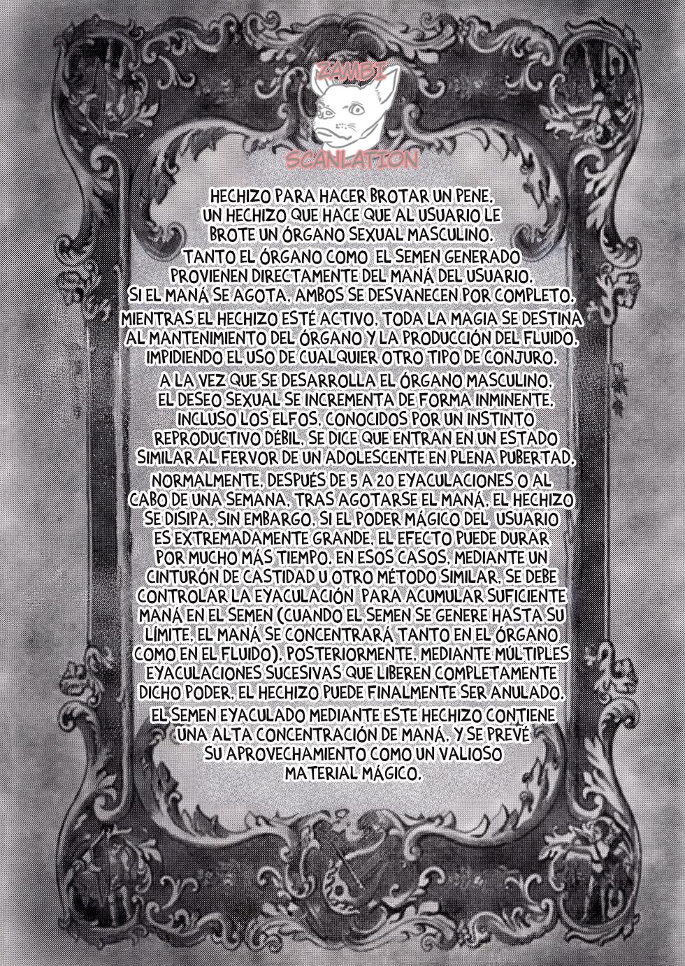 [Sei no mamono (Sema, Shunmaku)] Frieren y la Magia de Hacer Brotar un Pene (Sousou no Frieren) [Spanish] [Zambi Scanlation] - Page 30