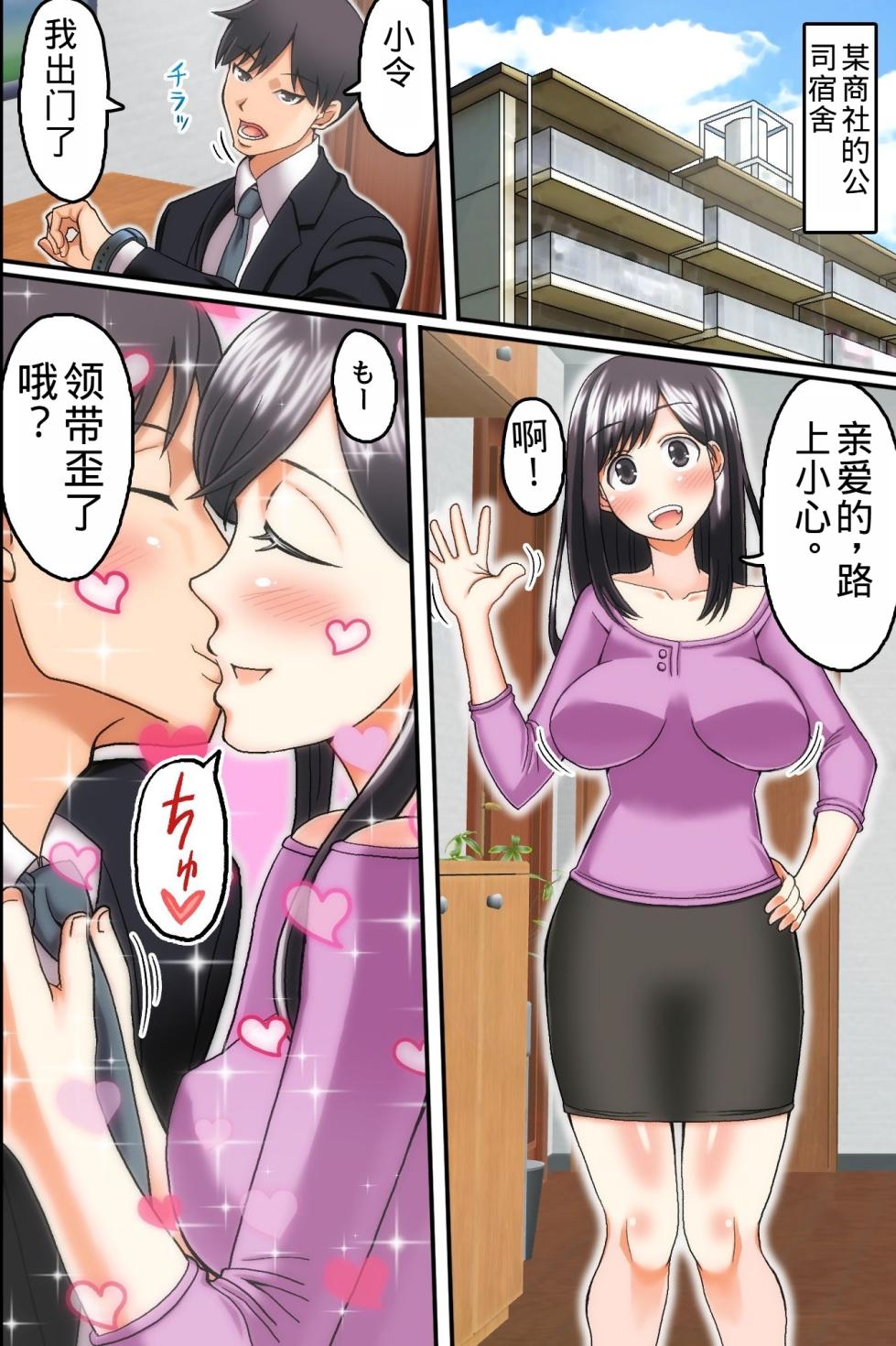 [DL Mate] Ore ga Shiranai Uchi ni Tsuma ga Shachou no Musuko ni Haramasaserareteita [Chinese] [老夫个人机翻润色] [Digital] - Page 3