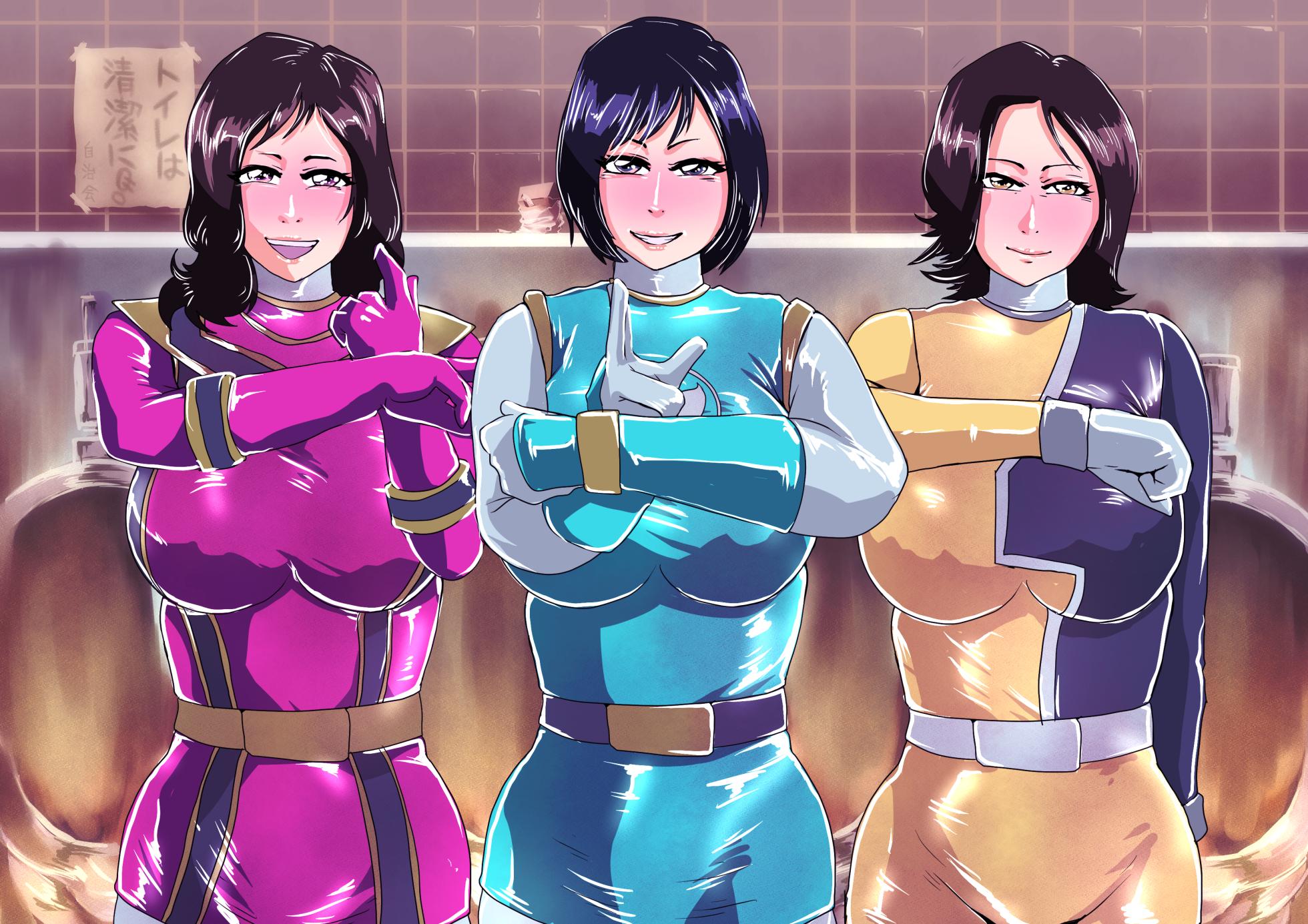 [Zizi] Momoiro Danshi Benjo (Hero Mama League) - Page 1
