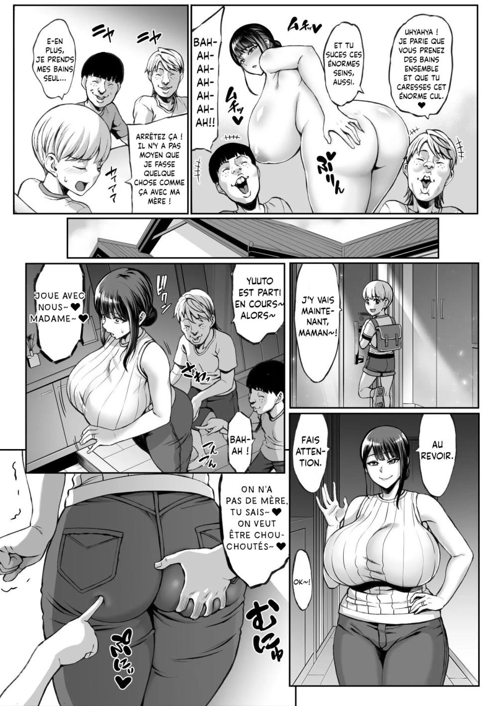 (Neromashin) Omae No Kaa-Chan Iku Toki No Kao Sugee Busu Dazo Ch. 1-3 (French) - Page 4