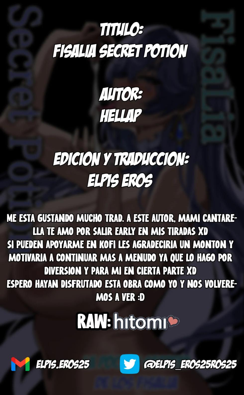 [hellaP] Pisallia Bimil-ui Mullyak｜La Poción Secreta de Fisalia [Spanish] [Elpis Eros Traduccion] - Page 29