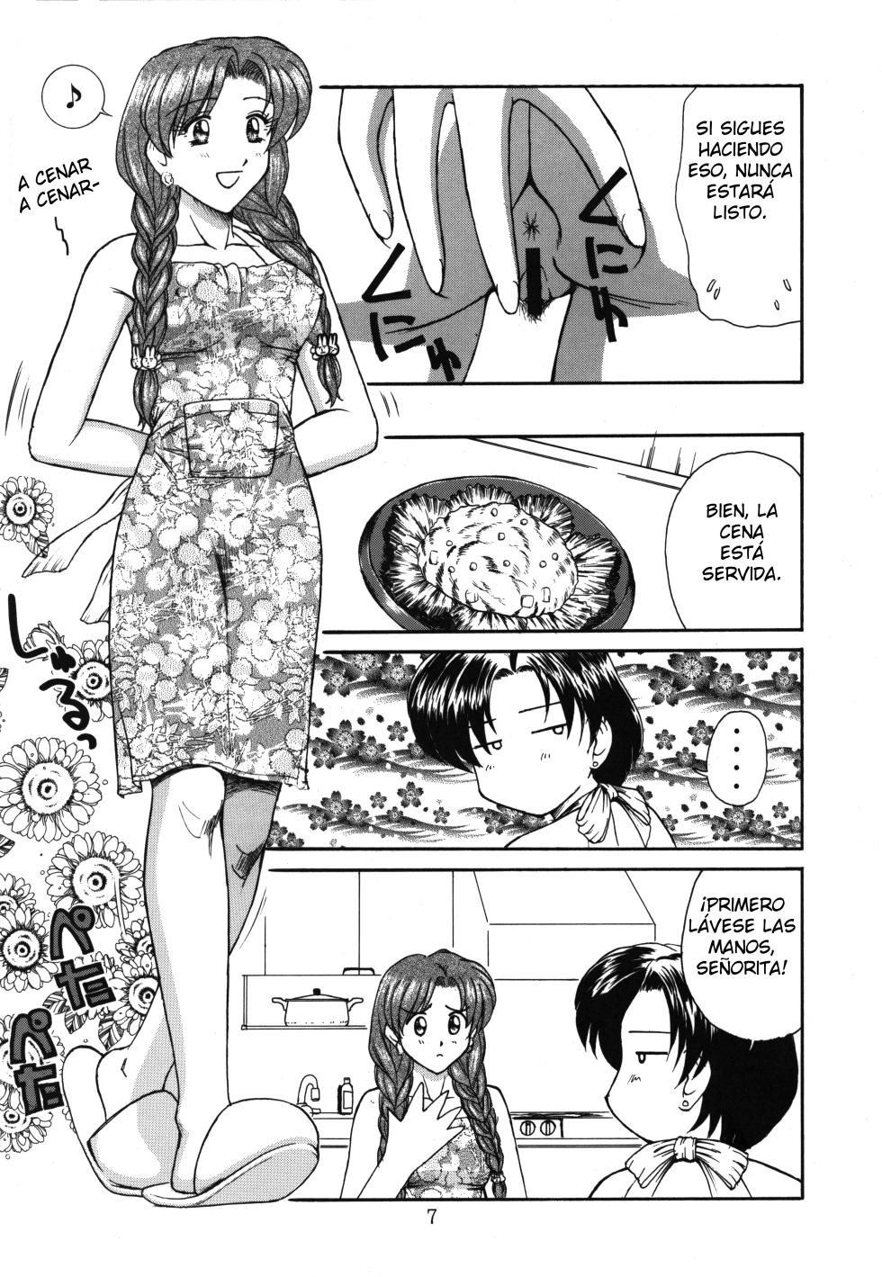 (C57) [T-Press (ToWeR)] PERFECT CIRCLE (Bishoujo Senshi Sailor Moon) [Spanish] [Satoru] - Page 6