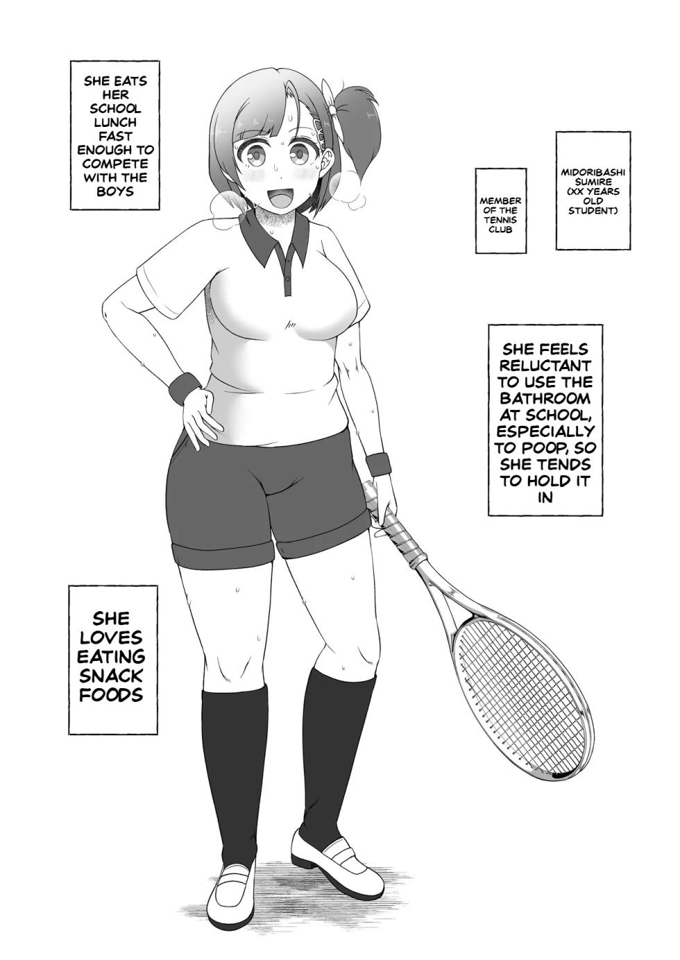 [Kuzu Kanri System (Kuzukirimoti)] Midoribashi Sumire Tadaima Unko Gaman-chuu [English] - Page 2