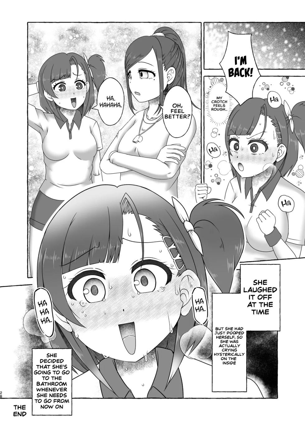 [Kuzu Kanri System (Kuzukirimoti)] Midoribashi Sumire Tadaima Unko Gaman-chuu [English] - Page 28