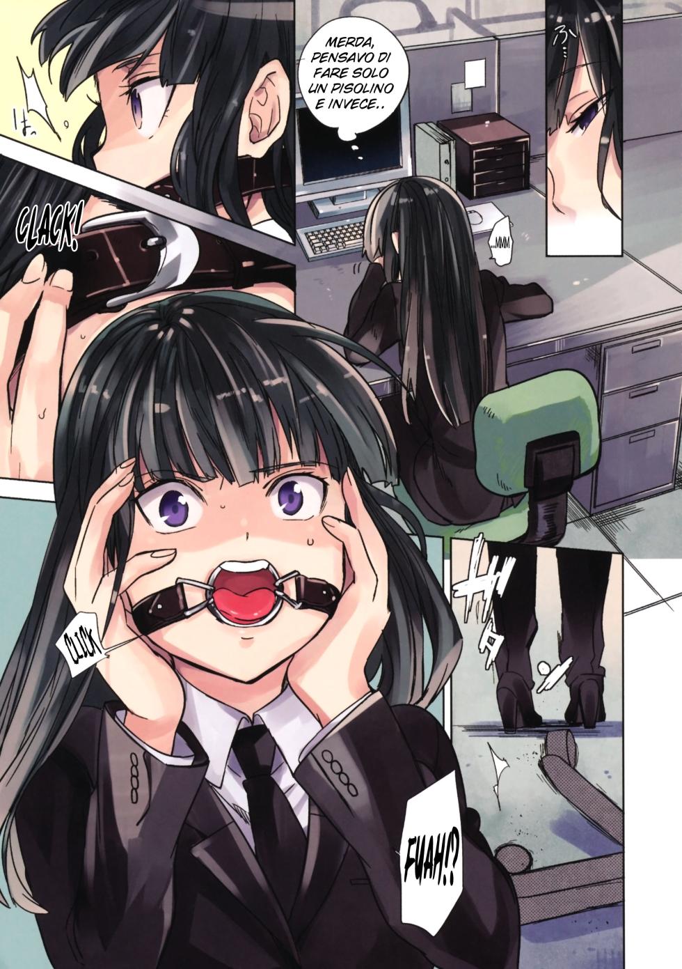 (C80) [goo-paaa (ocha)] Leather face (DARKER THAN BLACK) [Italian] - Page 5