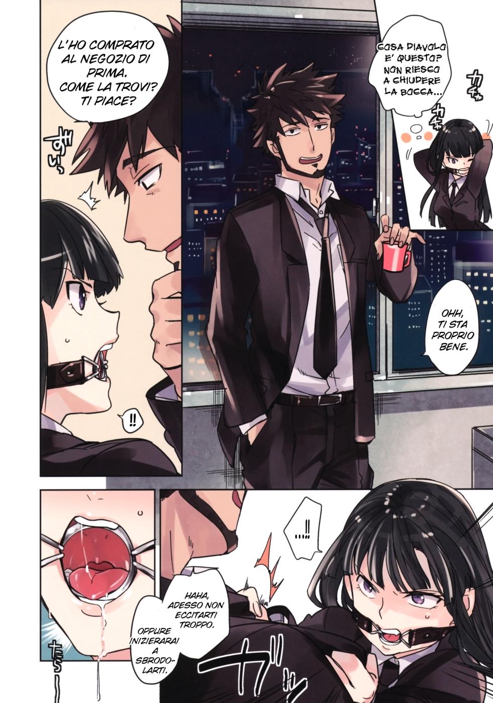 (C80) [goo-paaa (ocha)] Leather face (DARKER THAN BLACK) [Italian] - Page 6