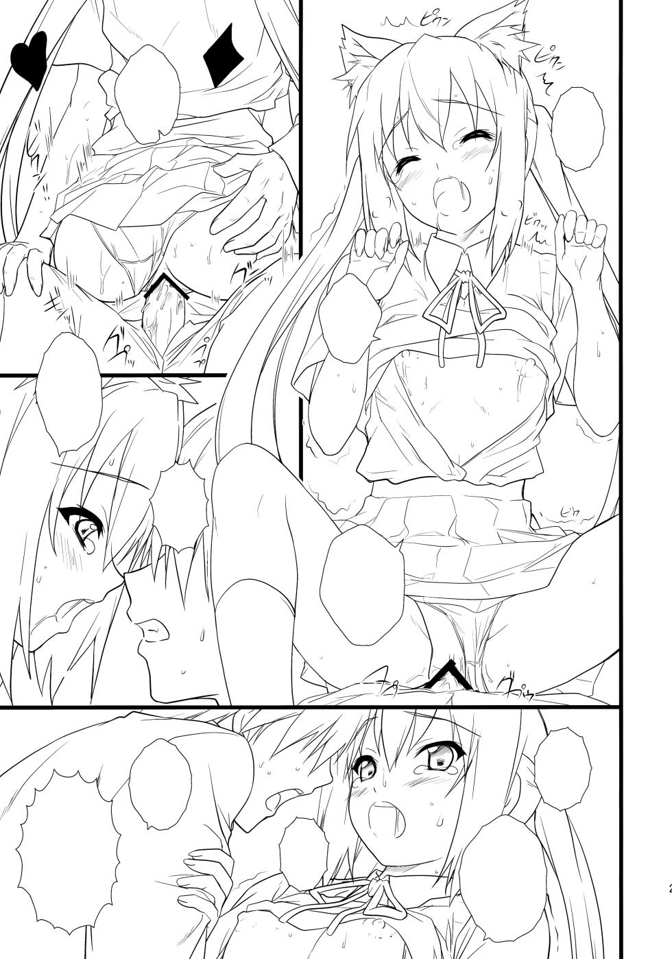 (C76) [Heaven's Gate (Andou Tomoya)] Neko Biyori -Nakano Azusa- (K-ON!) [Textless] - Page 20