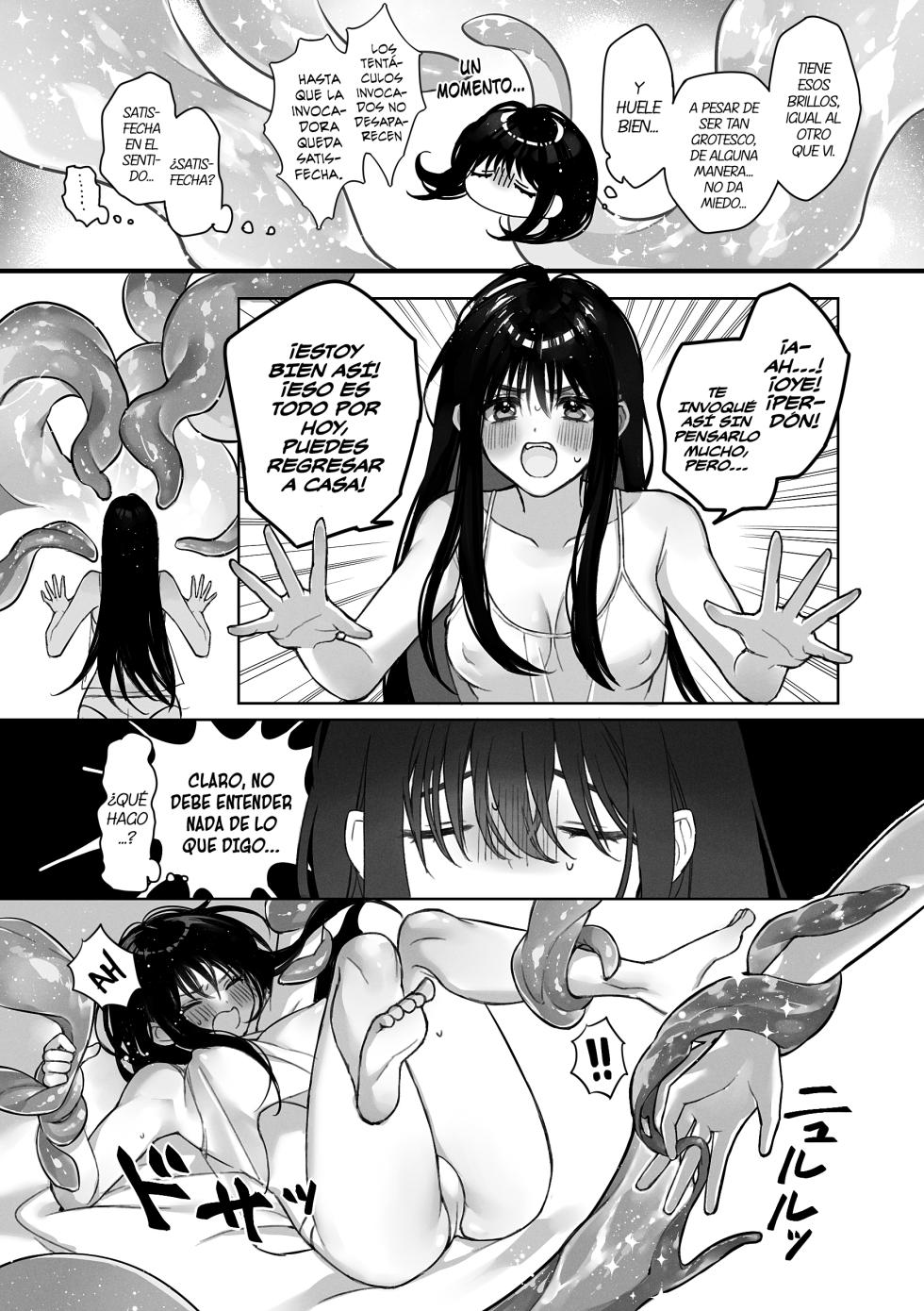 [Spangle Opera (mamaloni)] Shokushu Shoukan Nikki - Tentacle Summoning Diaries [Spanish] [Lolbooru Scan] - Page 9