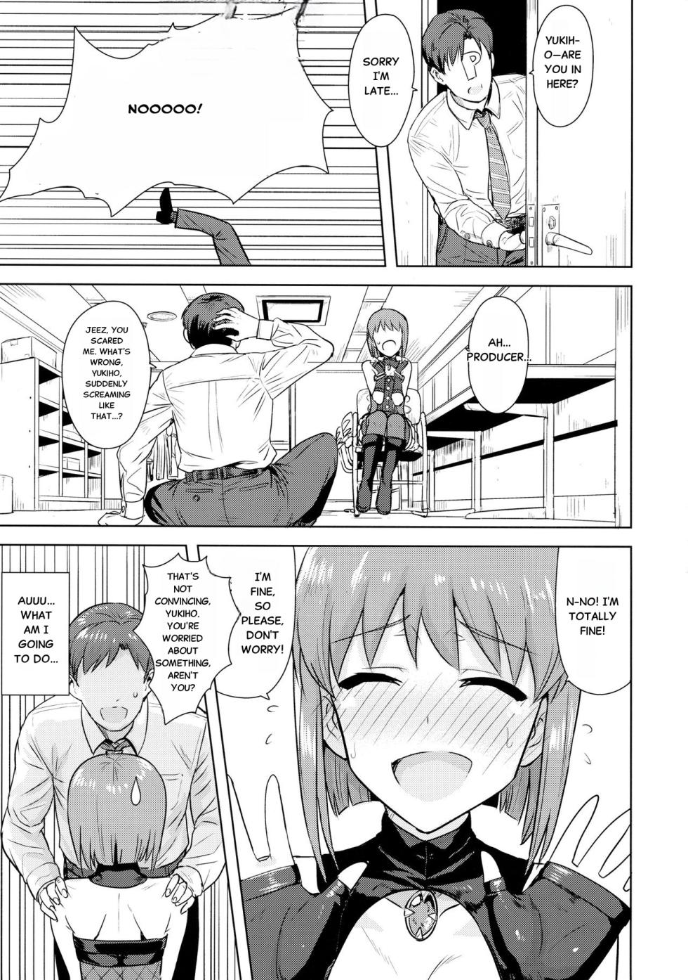 (C90) [PLANT (Tsurui)] Hagiwara Yukiho no Nijuu Seiai (THE IDOLM@STER) [English] - Page 32