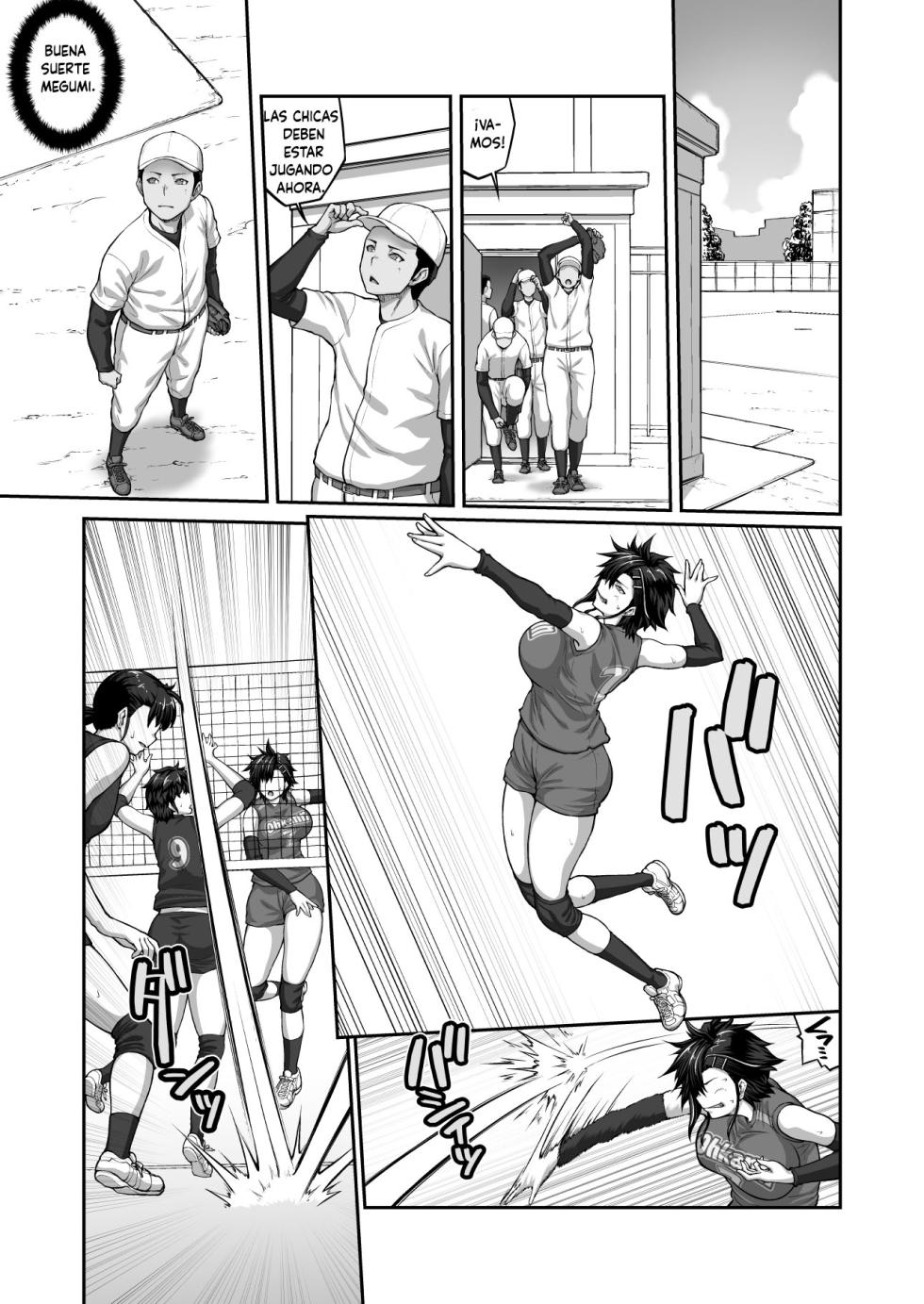 [ClimbCrown] Nakadashi Oji-san ni Nerawareta Mesu wa Nigeru Koto ga Dekinai ~Fujitomo Megumi Hen 3~ [Spanish] - Page 30