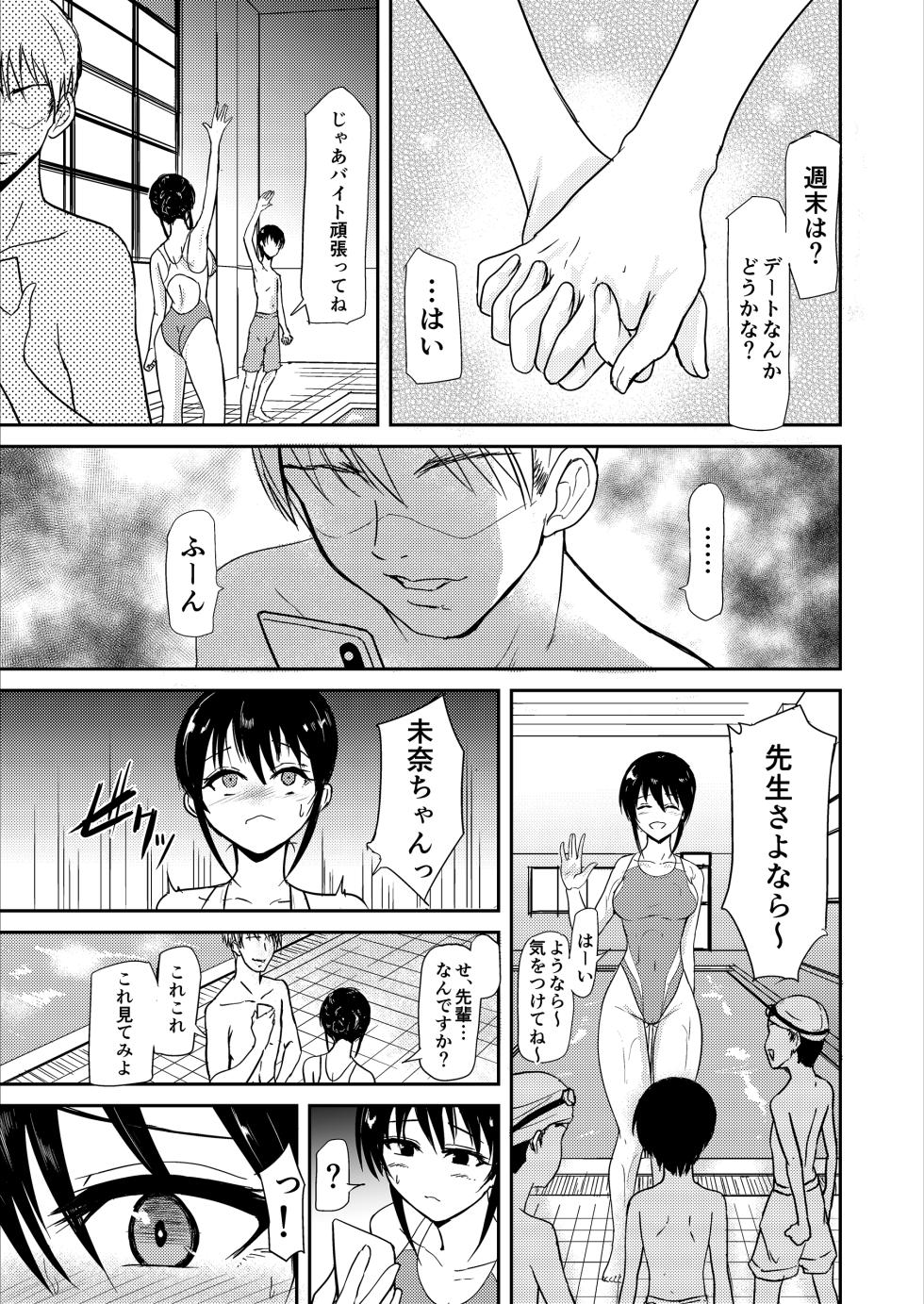 [Ginchaya (Gincha)] Suiei Instructor no Seiso na Kanojo ga Beit Saki de Netorareru made... [Digital] - Page 8