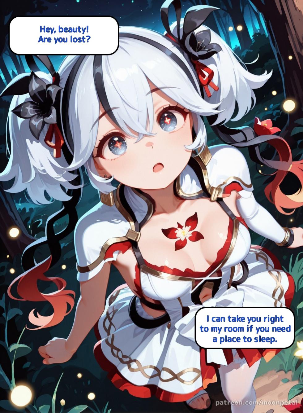 [Moon Petal] Wanna make a bet? ch. 7 - Camellya [English] [Uncensored] [Patreon] [AI Generated] - Page 3