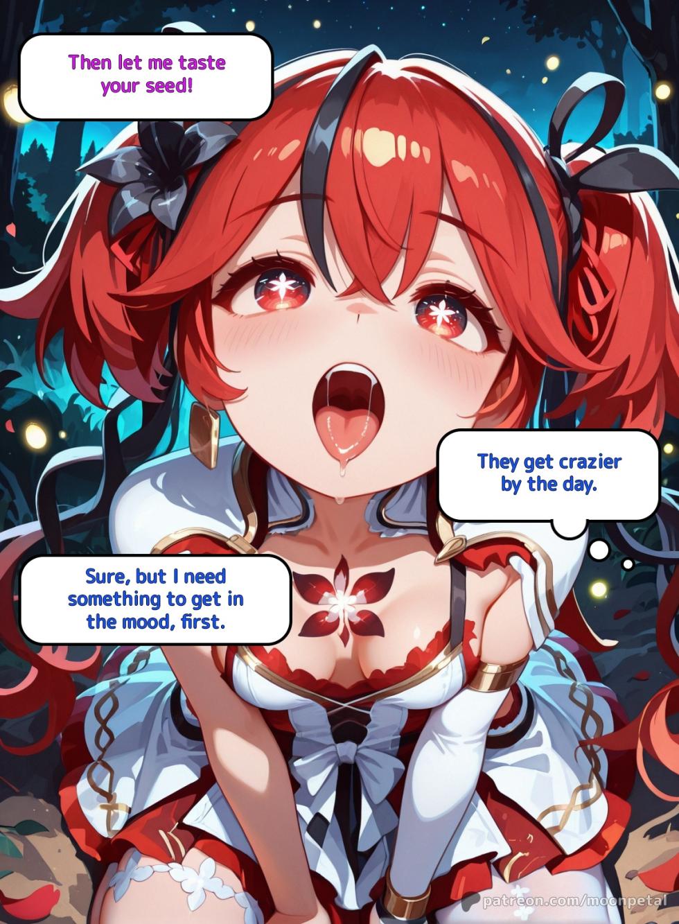 [Moon Petal] Wanna make a bet? ch. 7 - Camellya [English] [Uncensored] [Patreon] [AI Generated] - Page 5