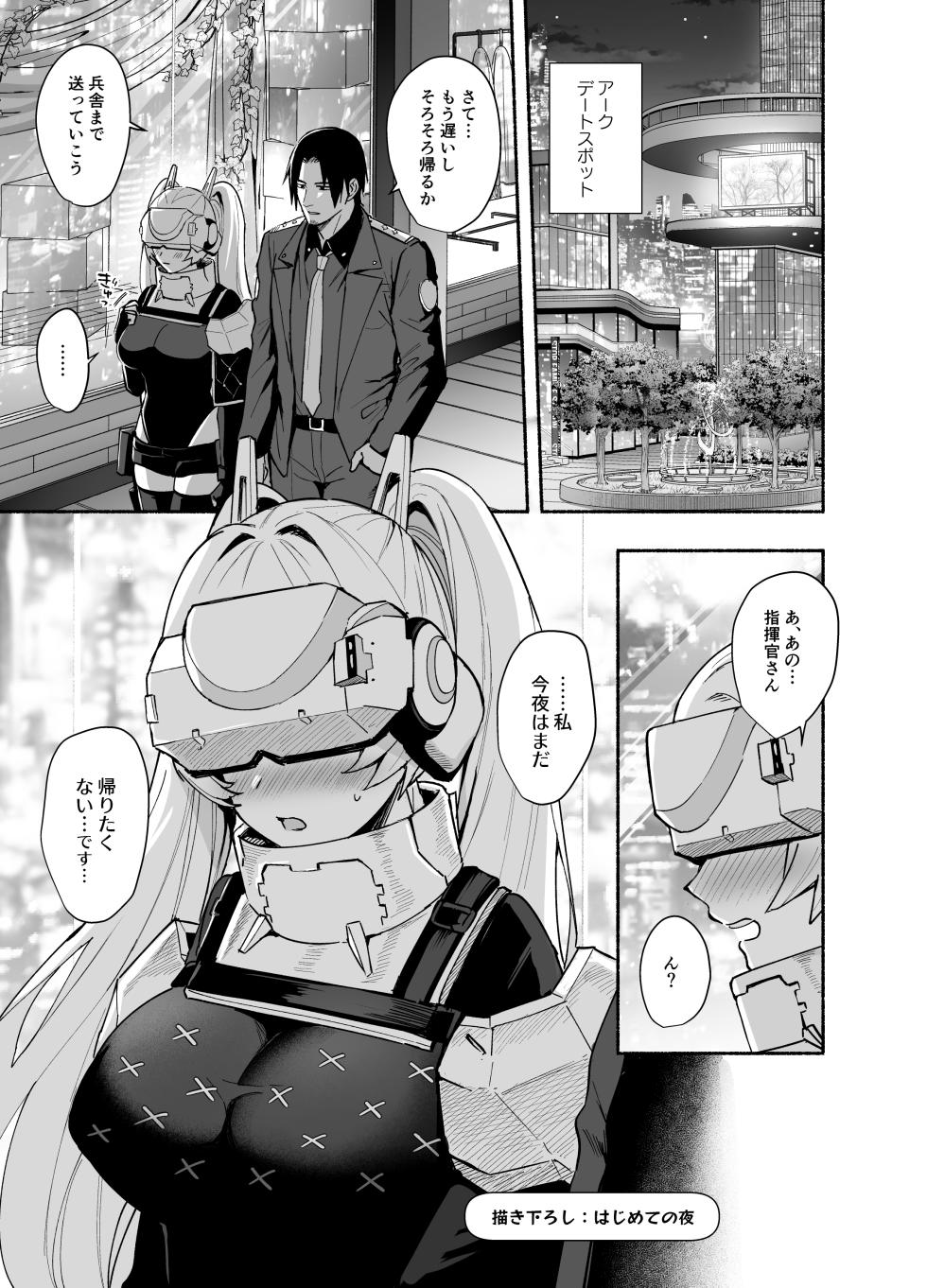 [AMAM (Sub Arare)] Shikikan-san to Ryousangata-chan no Ecchi na Yatsu Matome. +α (Goddess of Victory: Nikke) [Digital] - Page 4