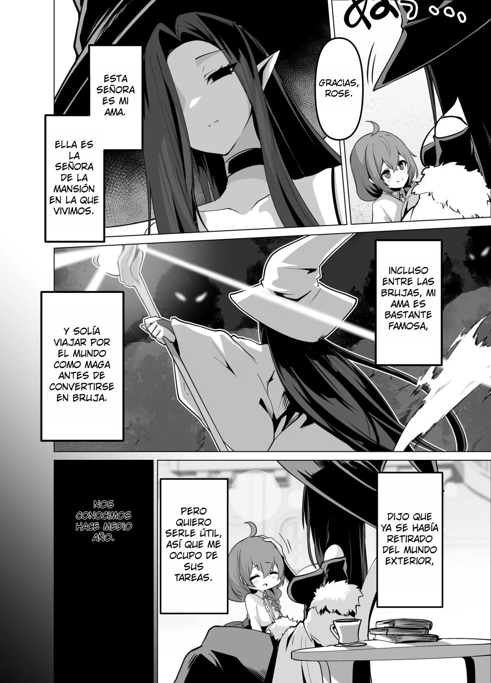 [HASHIOKI (Otemoto)] Oshishou-sama, Se~shi o Kudasai｜Maestra, Por Favor Concé~deme Tu Maná {Spanish} {EbisuTraslade - Winder} - Page 6