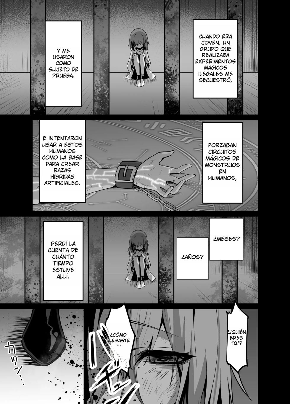 [HASHIOKI (Otemoto)] Oshishou-sama, Se~shi o Kudasai｜Maestra, Por Favor Concé~deme Tu Maná {Spanish} {EbisuTraslade - Winder} - Page 7