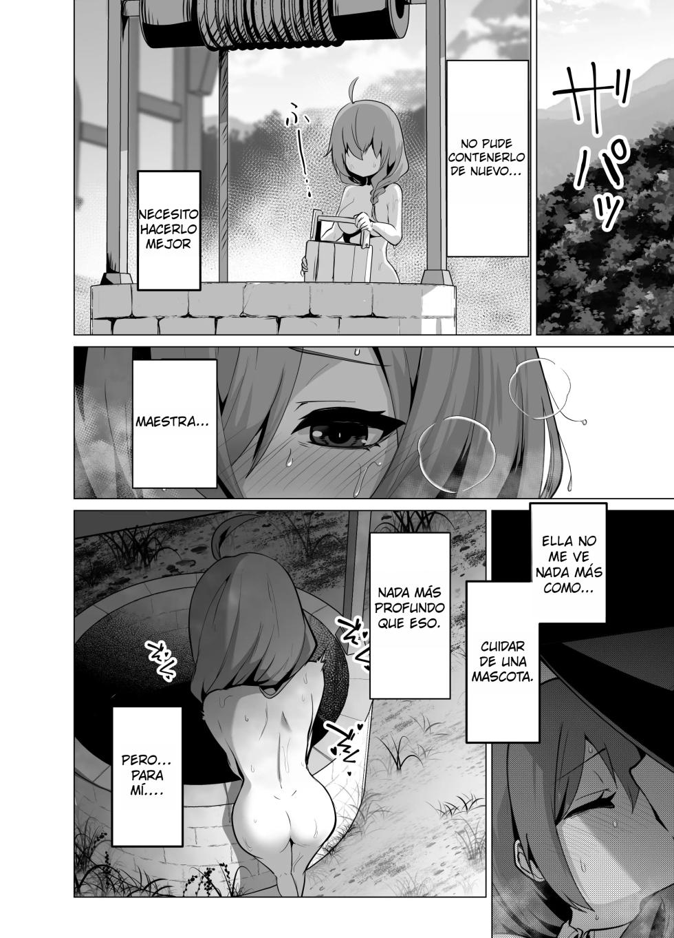 [HASHIOKI (Otemoto)] Oshishou-sama, Se~shi o Kudasai｜Maestra, Por Favor Concé~deme Tu Maná {Spanish} {EbisuTraslade - Winder} - Page 14