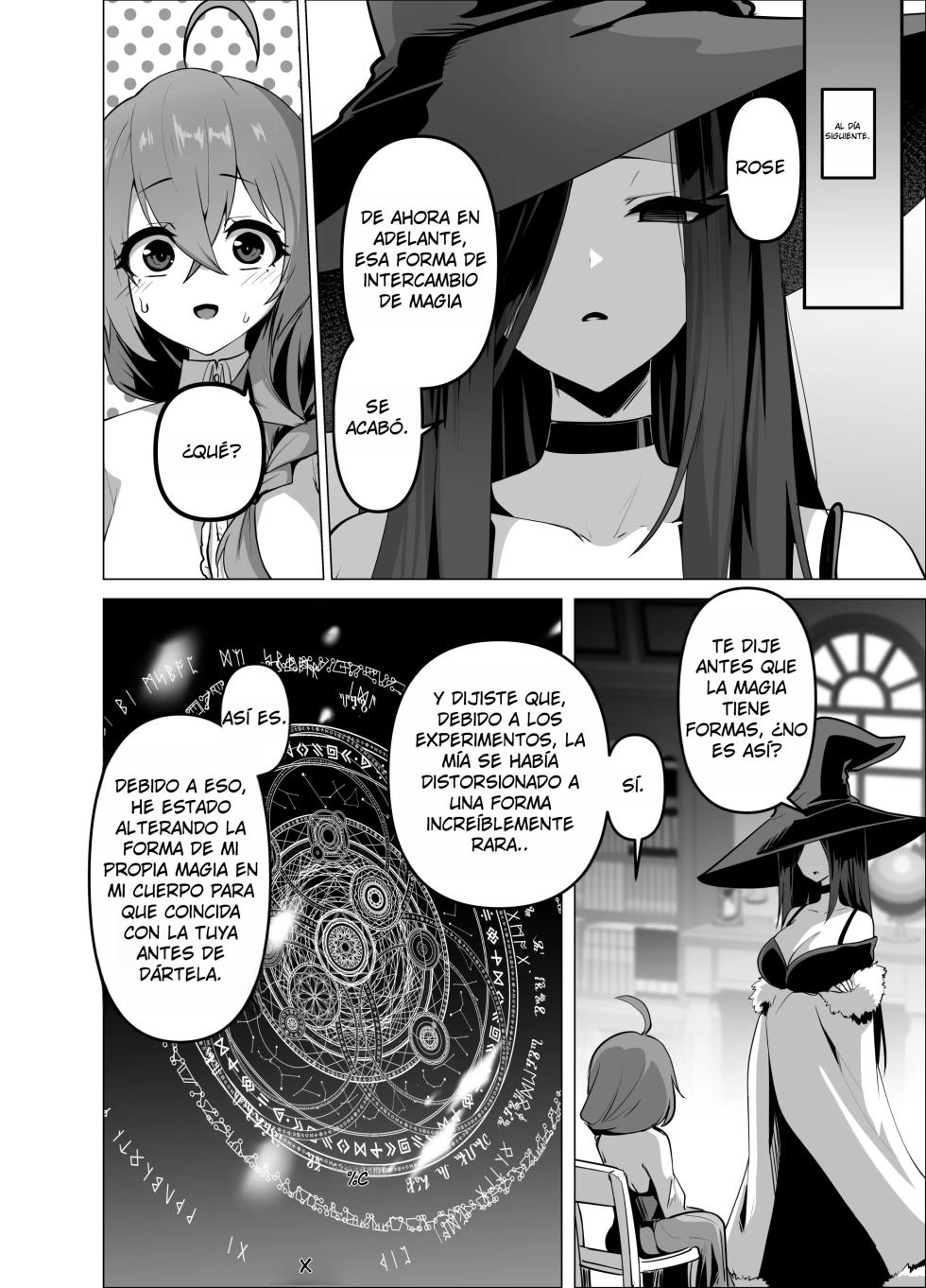 [HASHIOKI (Otemoto)] Oshishou-sama, Se~shi o Kudasai｜Maestra, Por Favor Concé~deme Tu Maná {Spanish} {EbisuTraslade - Winder} - Page 16