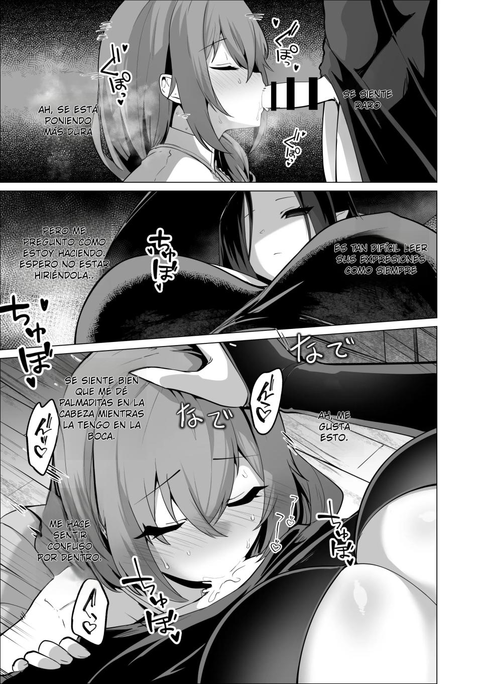 [HASHIOKI (Otemoto)] Oshishou-sama, Se~shi o Kudasai｜Maestra, Por Favor Concé~deme Tu Maná {Spanish} {EbisuTraslade - Winder} - Page 21