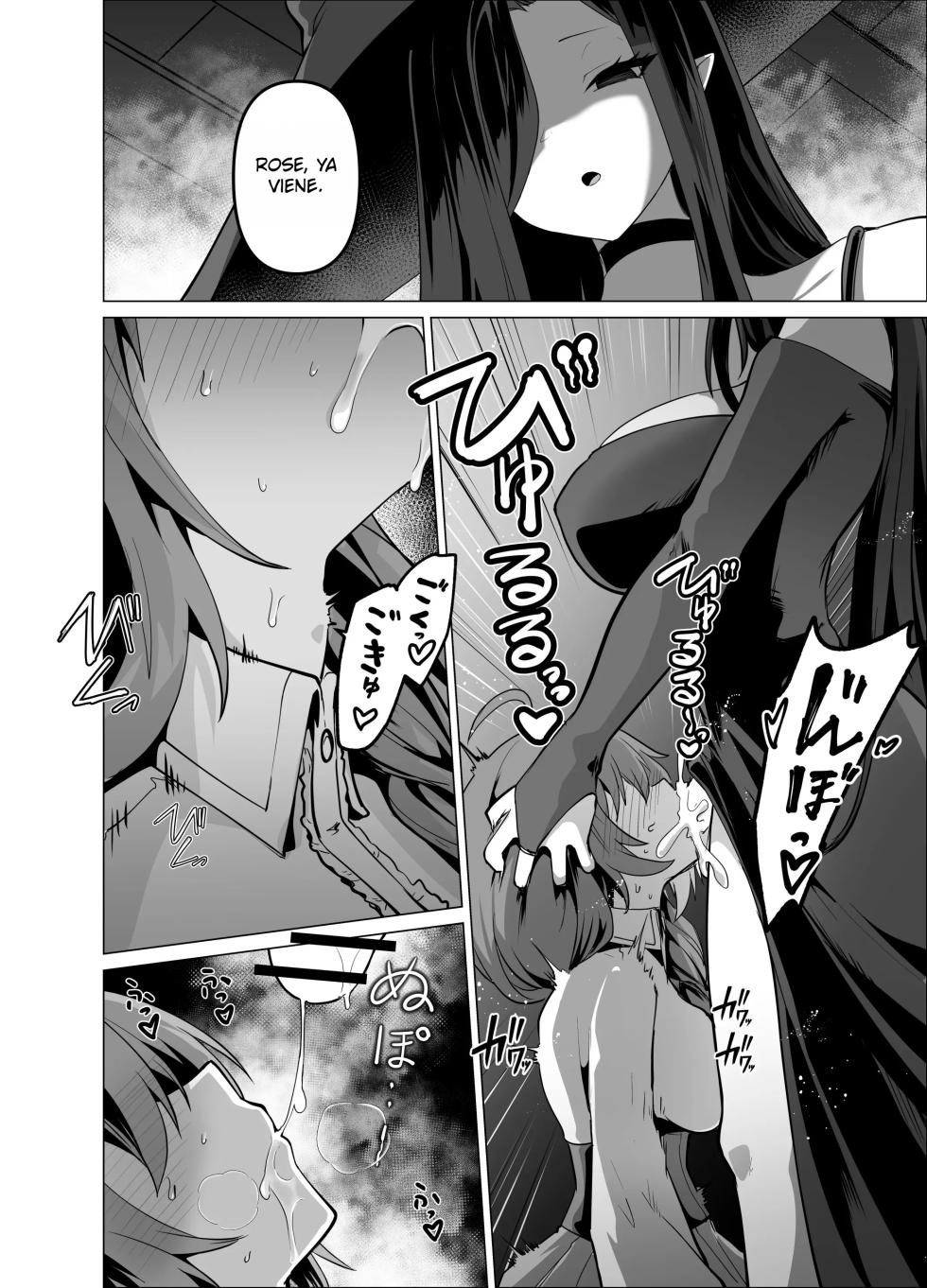 [HASHIOKI (Otemoto)] Oshishou-sama, Se~shi o Kudasai｜Maestra, Por Favor Concé~deme Tu Maná {Spanish} {EbisuTraslade - Winder} - Page 22