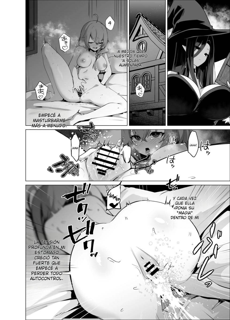 [HASHIOKI (Otemoto)] Oshishou-sama, Se~shi o Kudasai｜Maestra, Por Favor Concé~deme Tu Maná {Spanish} {EbisuTraslade - Winder} - Page 26