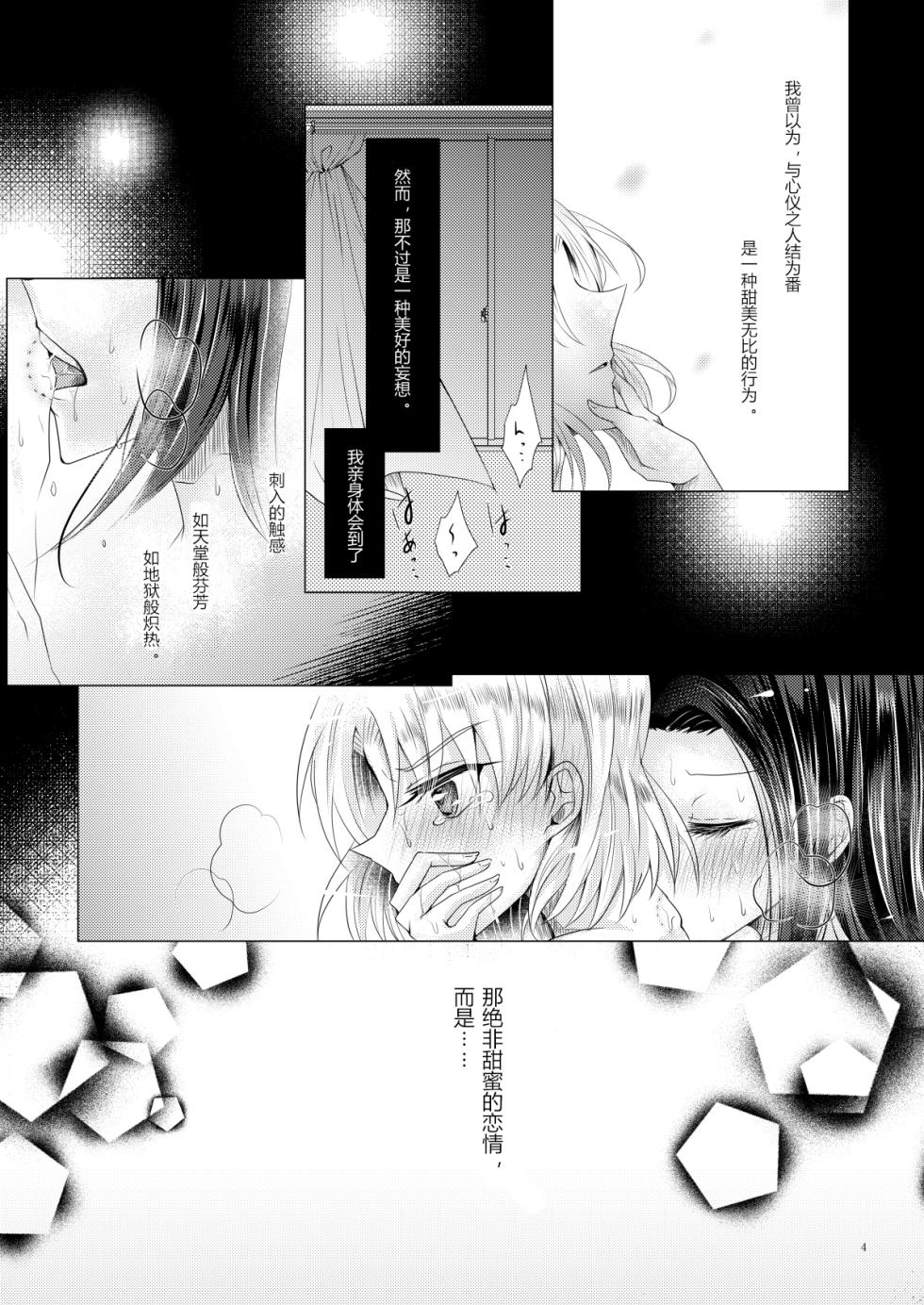 [Thrylos (Suu)] Love Or Instinct Anti Balance | 恋情/本能的反平衡 (BanG Dream!) [Chinese] [含羞紫罗兰个人汉化] [Digital] - Page 3