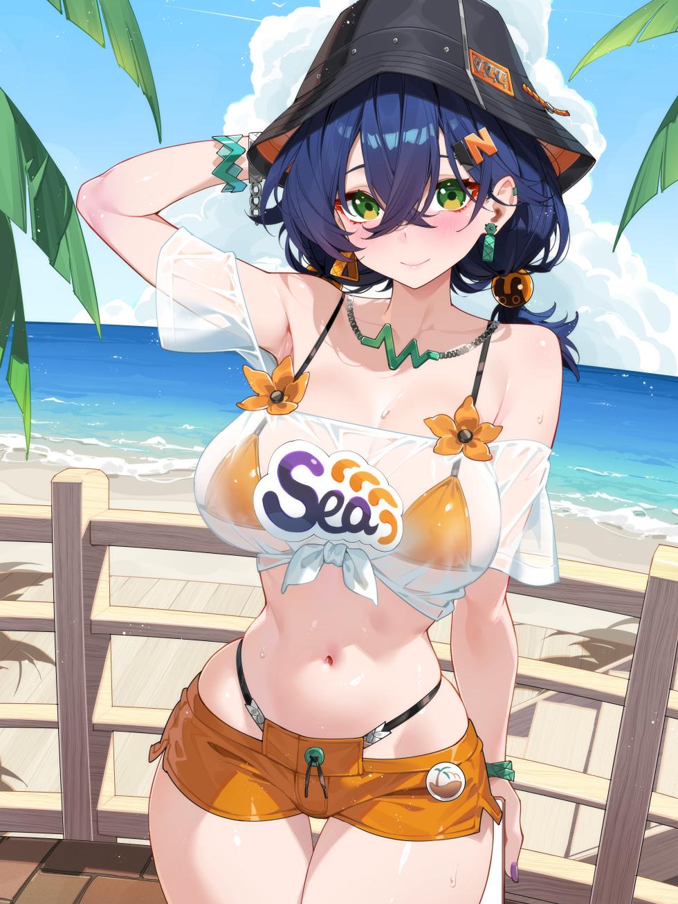 [WaterRing] リン - 夏のファンタジー (Zenless Zone Zero) [Chinese] [Decensored] - Page 12