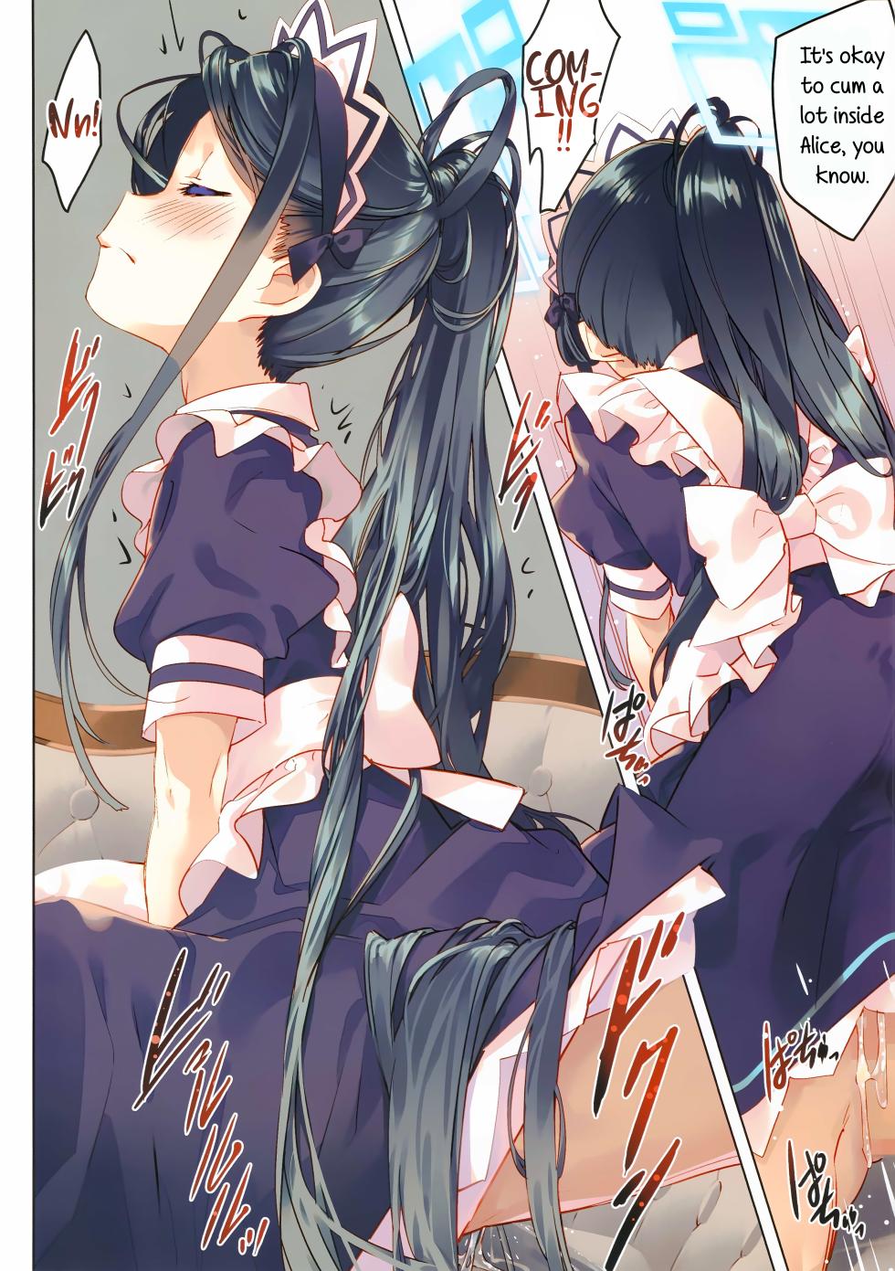 (C105) [ActiveMover (Arikawa Satoru)] Sensei wa Maid no Alice mo Kouryaku shimasu ka? | Will Sensei Conquer The Maid Alice Too? (Blue Archive) [English] - Page 8