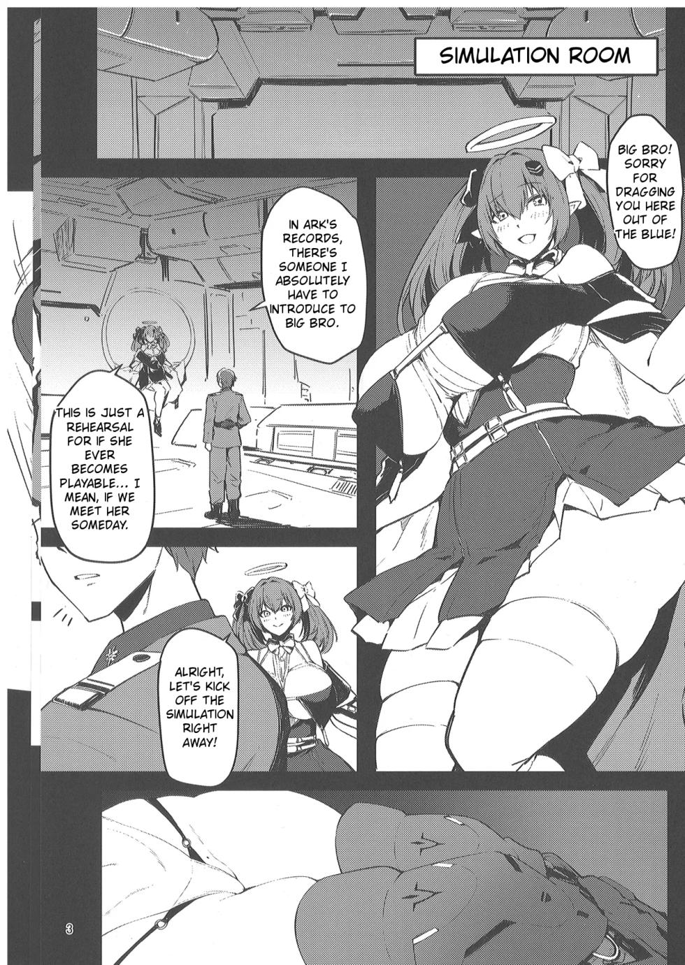 (C106) [Mochi-ya (Yonekura)] Aka Kutsu Wakarase (Goddess of Victory: Nikke) [English] - Page 2