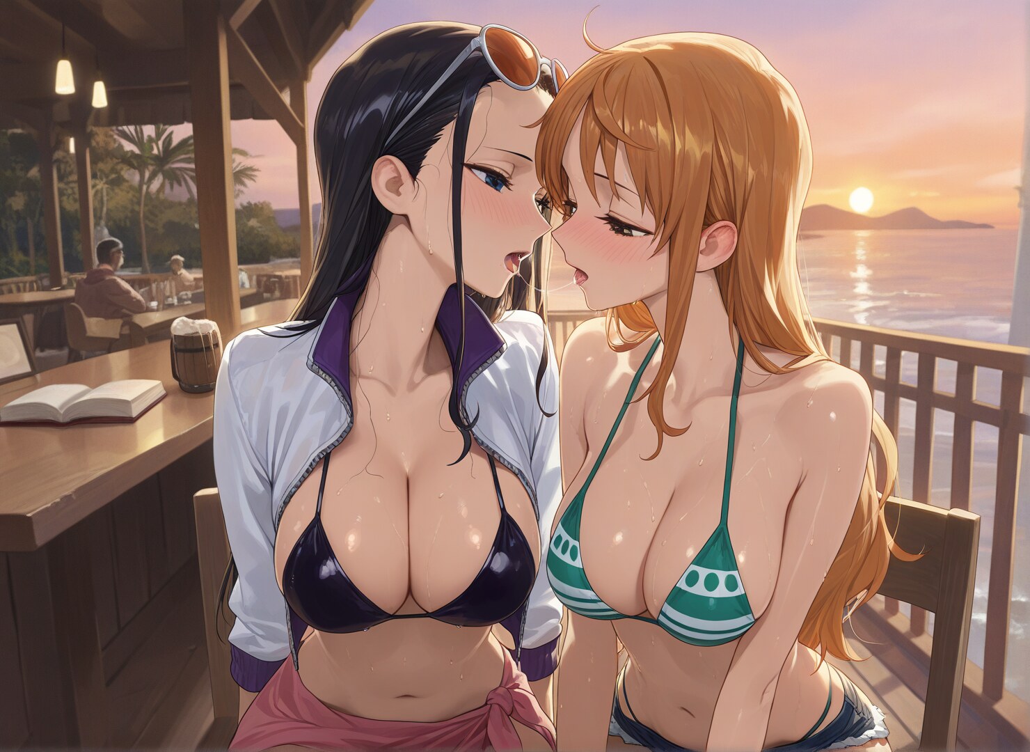 2025-10-11 Nami x Robin RAMETAKI (PATREON) [AI GENERATED] - Page 38