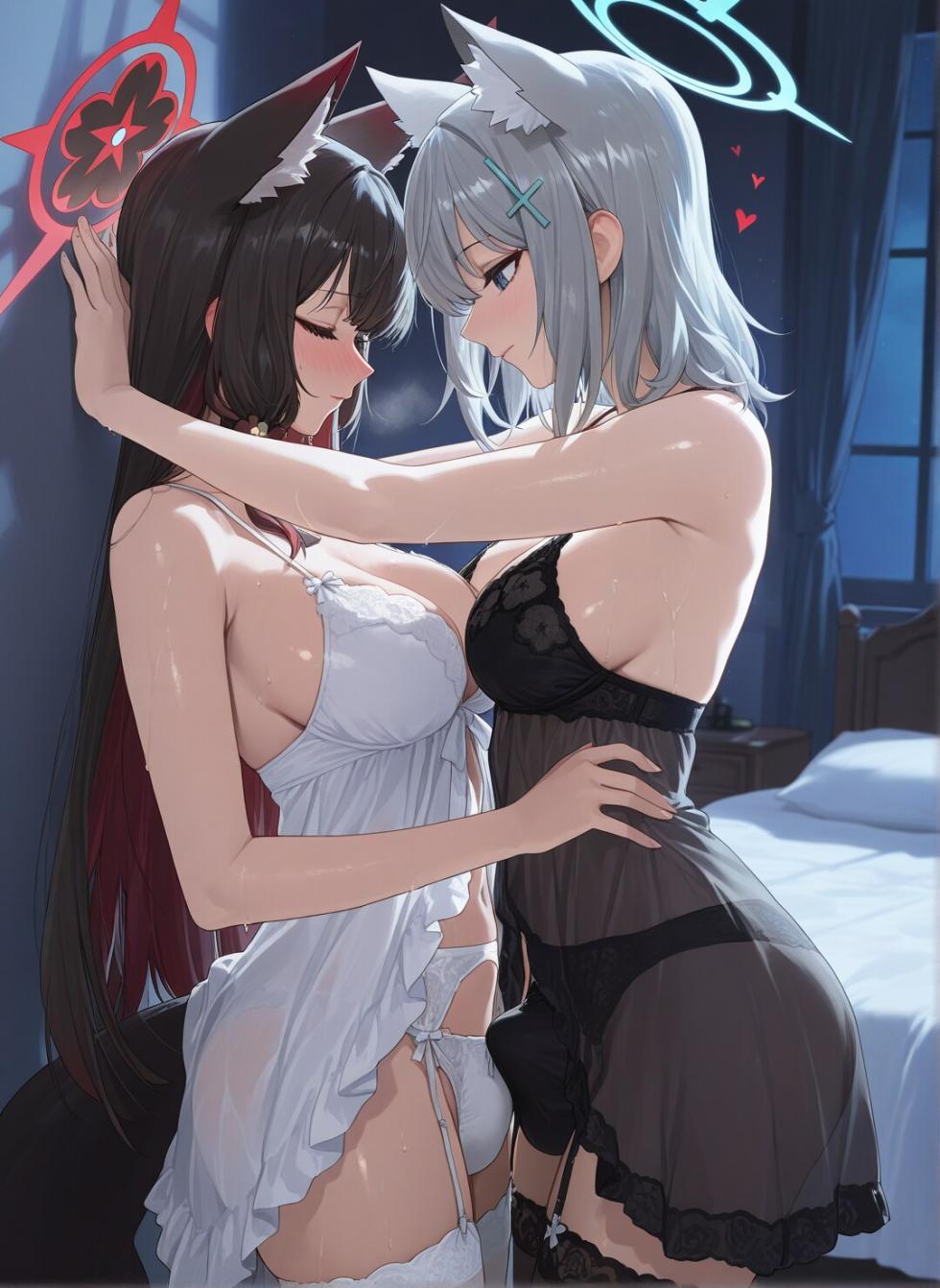 2025-10-12 Shiroko x Wakamo    RAMETAKI (PATREON) [AI Generated] - Page 3