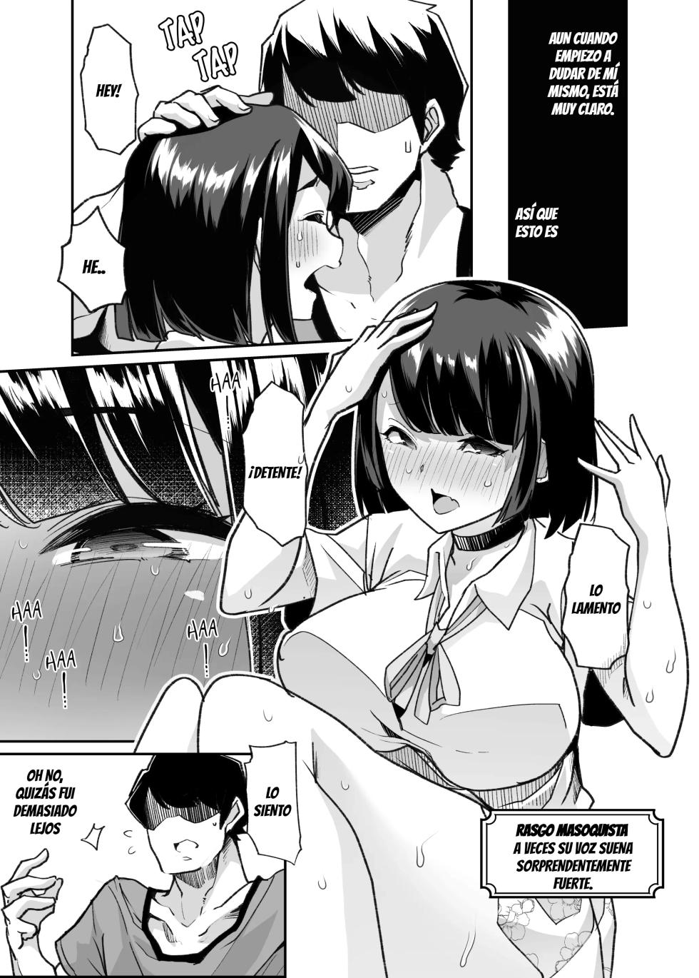 [Shiroganean (Mitsuhime Moka)] Yasei no Maso no Seitai Zukan｜Enciclopedia sobre la Ecología de las Masoquistas Salvajes [Spanish] [Darius] - Page 14