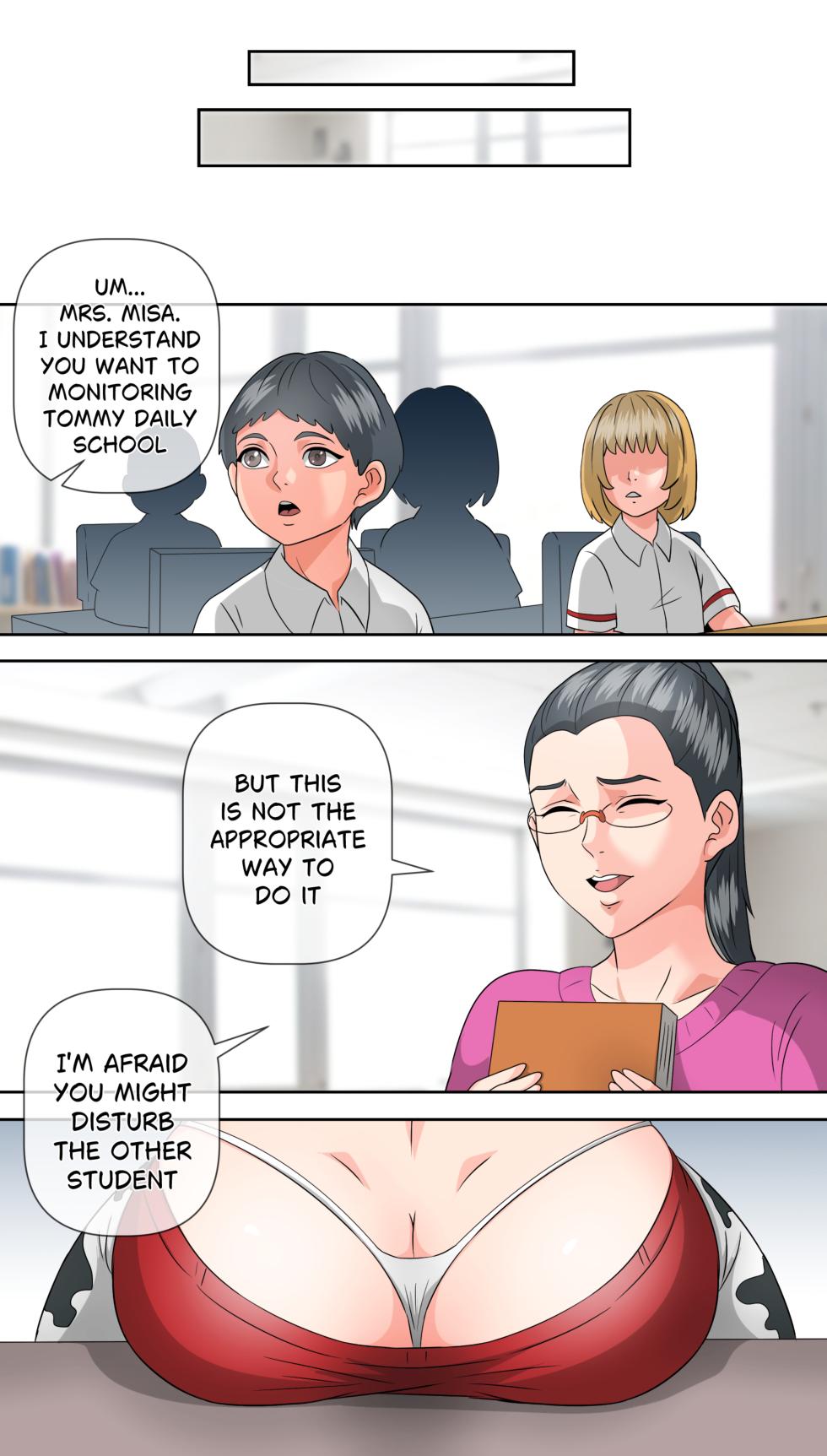 [bocahcaboel] Aunty at School ch 2 - Page 5