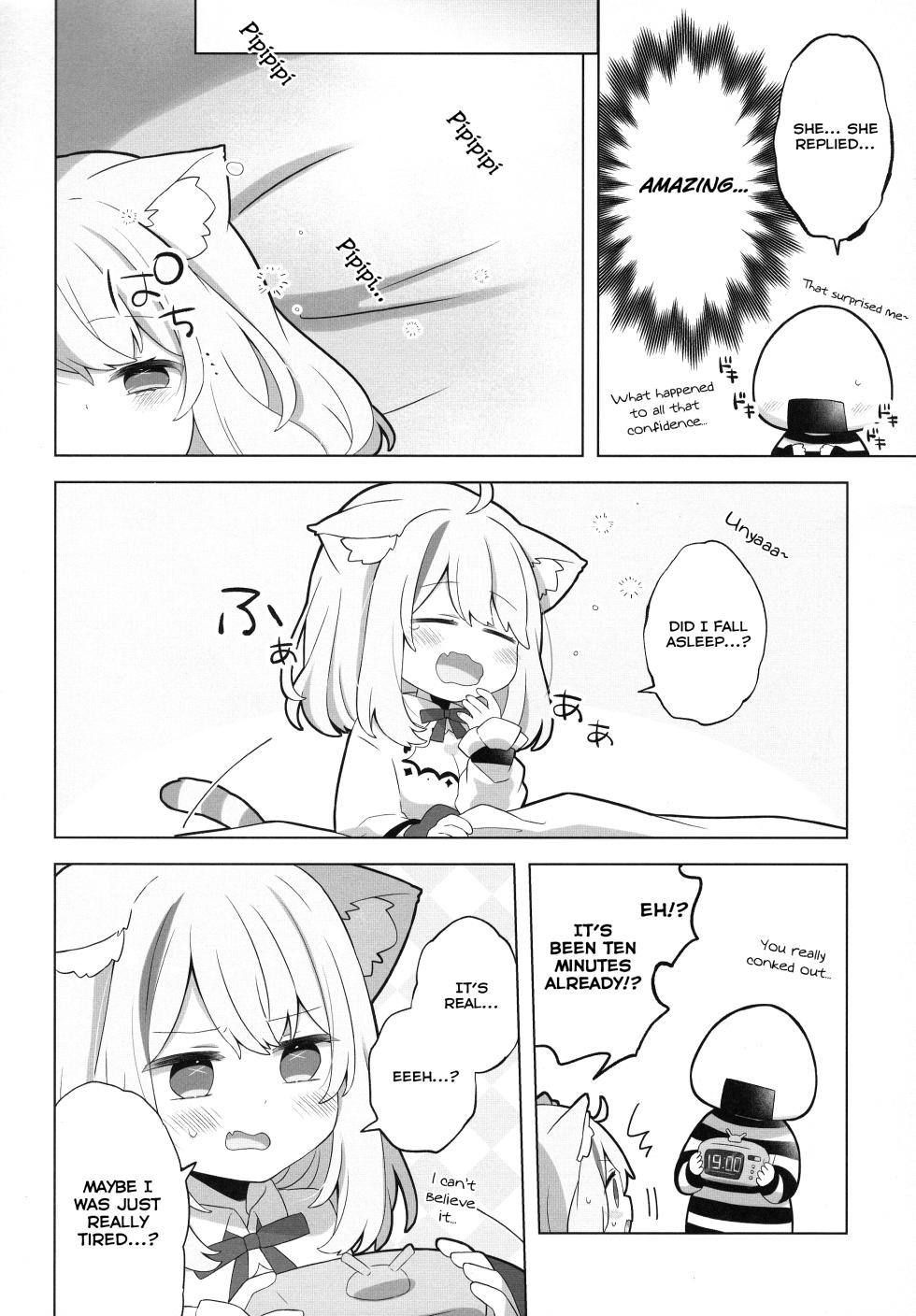 (C103) [#Mimamori Mimori (Mimori)] Sukoyaka Shuffle Saiminhou | The Healing Shuffle Hypnosis Technique (Nekomata Okayu) [English] - Page 8