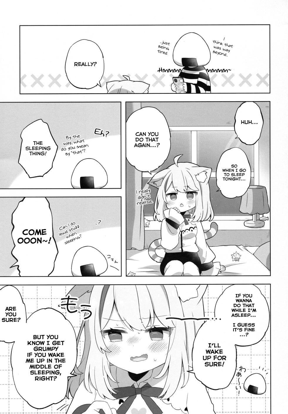 (C103) [#Mimamori Mimori (Mimori)] Sukoyaka Shuffle Saiminhou | The Healing Shuffle Hypnosis Technique (Nekomata Okayu) [English] - Page 9