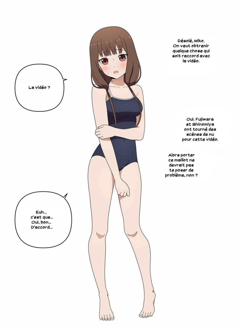 [Coro Fae] Iino Miko's Swimsuit Photo Shoot (Parts 1-2) [French][Zer0] - Page 6
