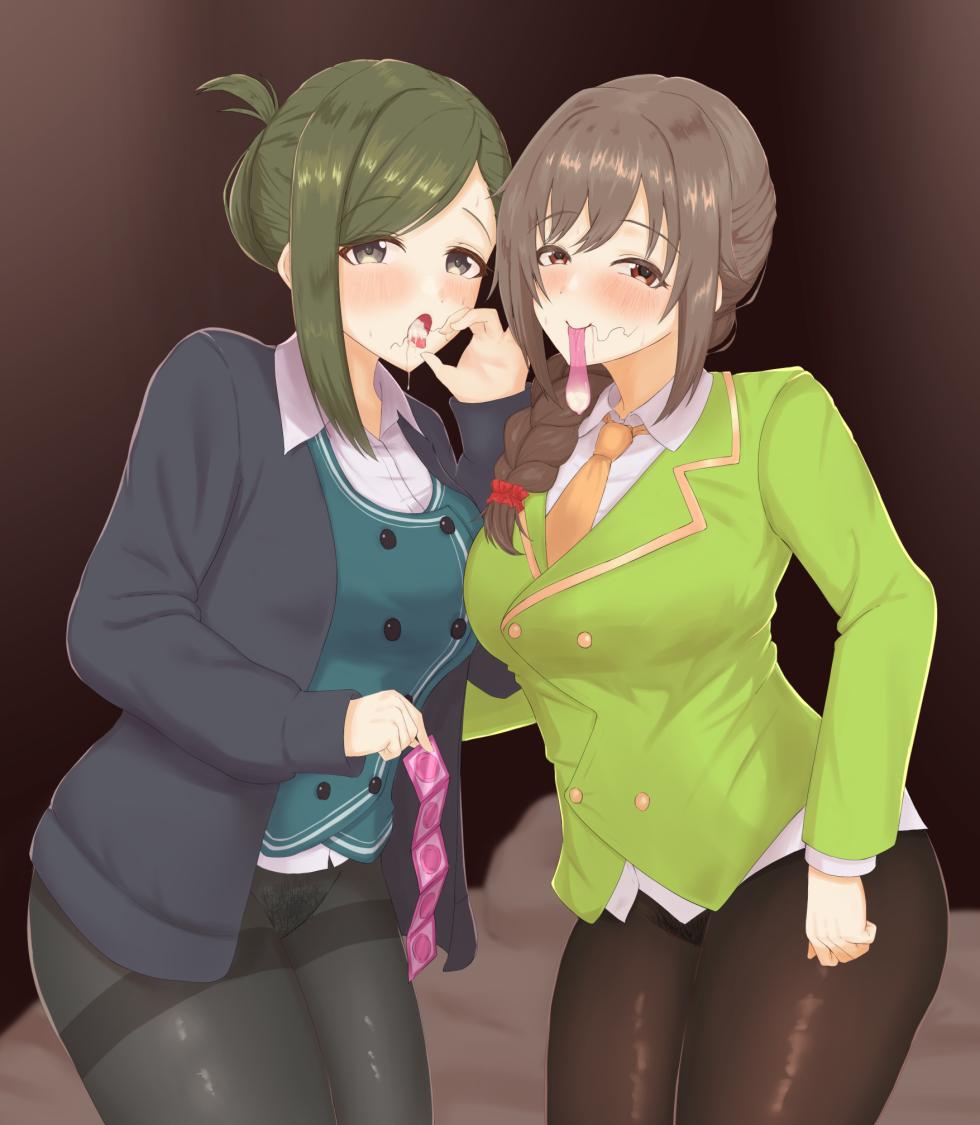 [考える蟹の脚] ちひろ&はづき 夜のログインボーナス💕 (アイドルマスターシャイニーカラーズ) - Page 5