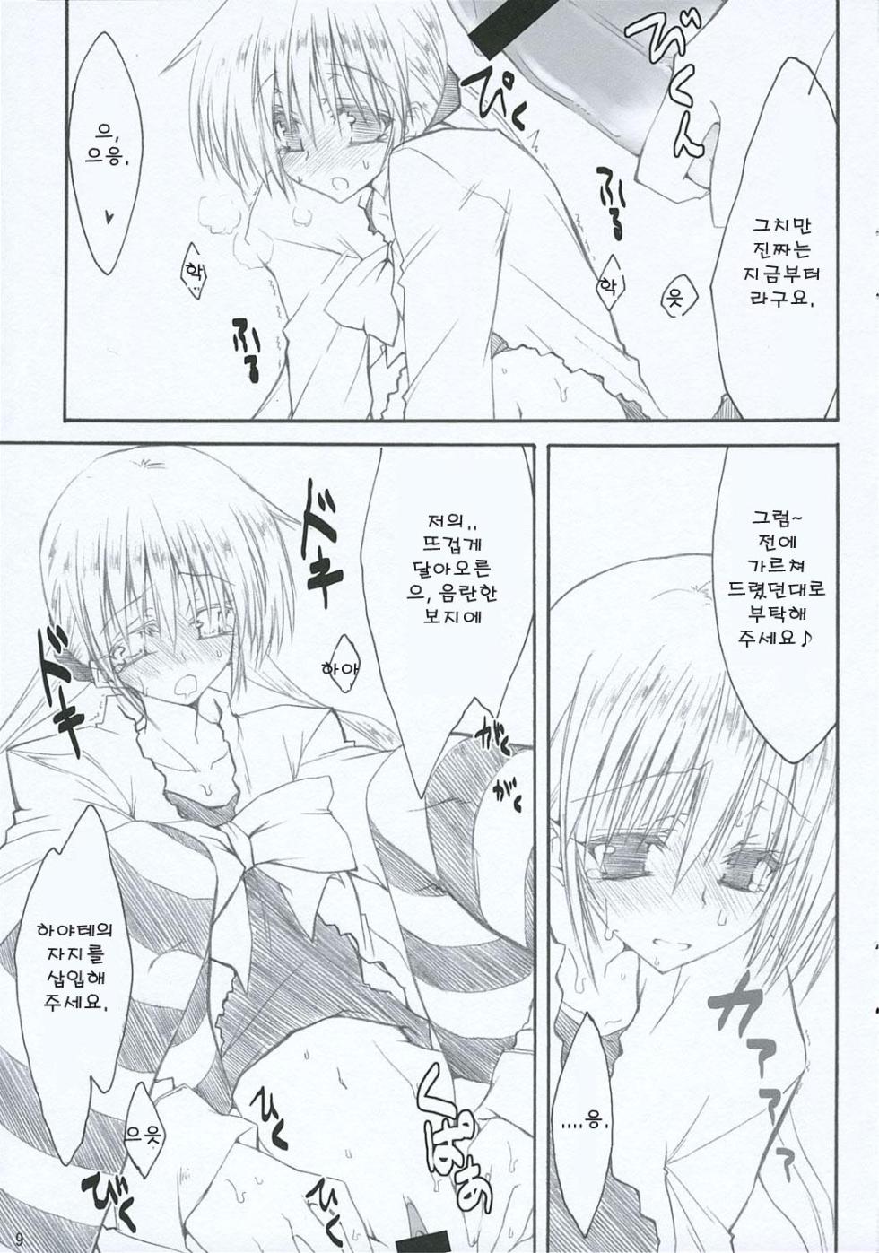 (CT7) [Zattou Keshiki, 4T (10mo, Takayoshi)] Tobu ga Gotoku! (Hayate no Gotoku!) [korean] - Page 9